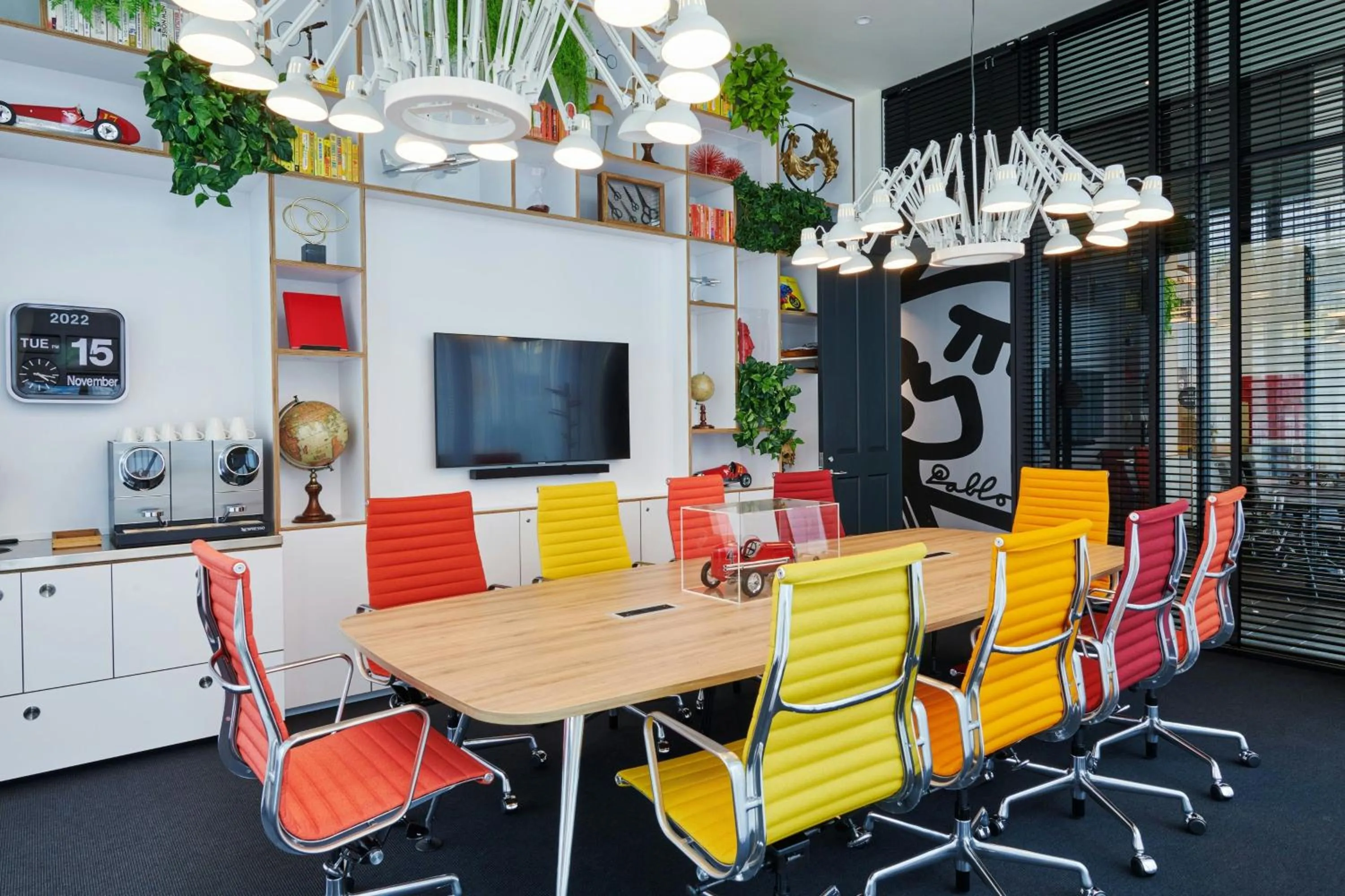 Meeting/conference room in citizenM Miami World Center