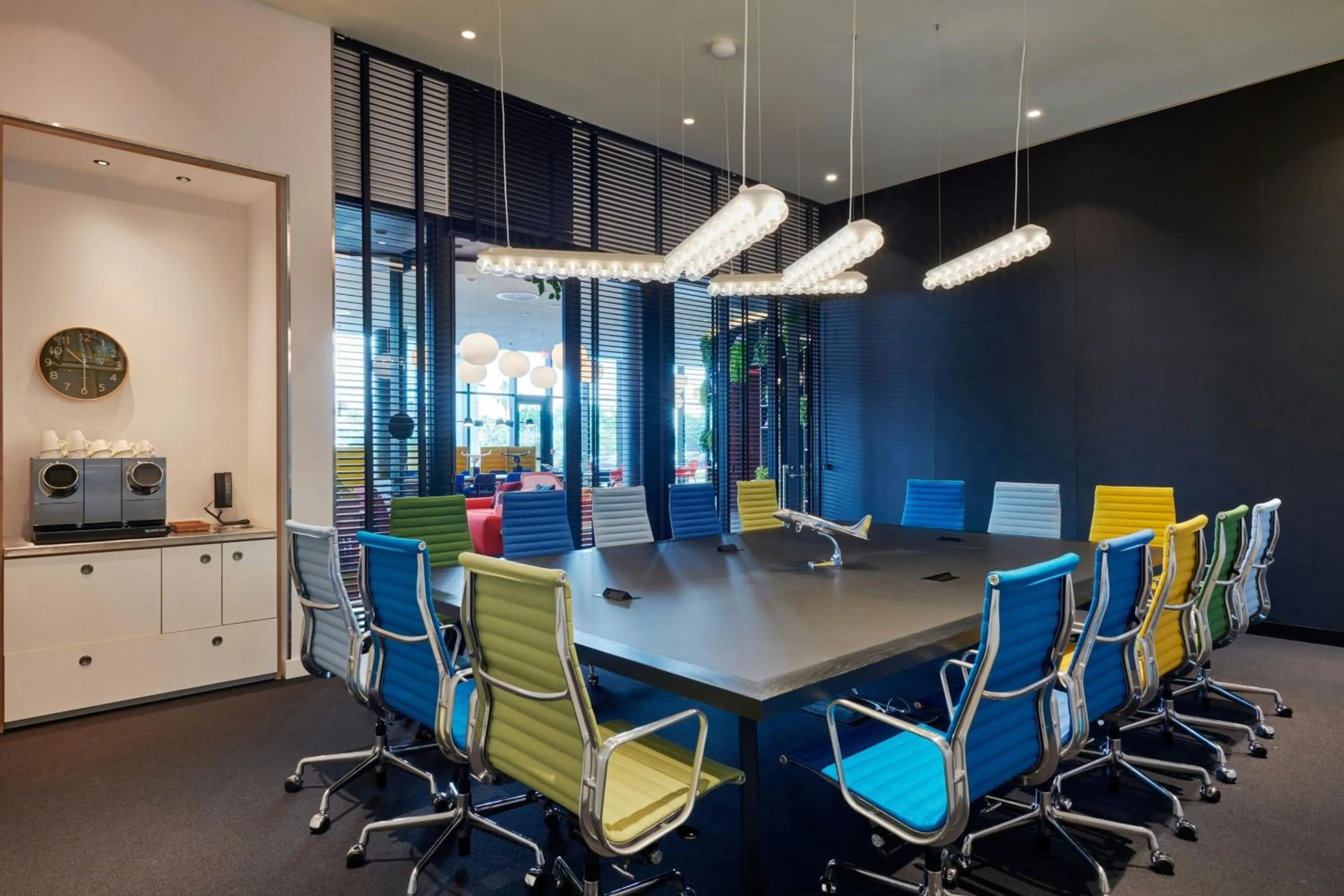 Meeting/conference room in citizenM Miami World Center