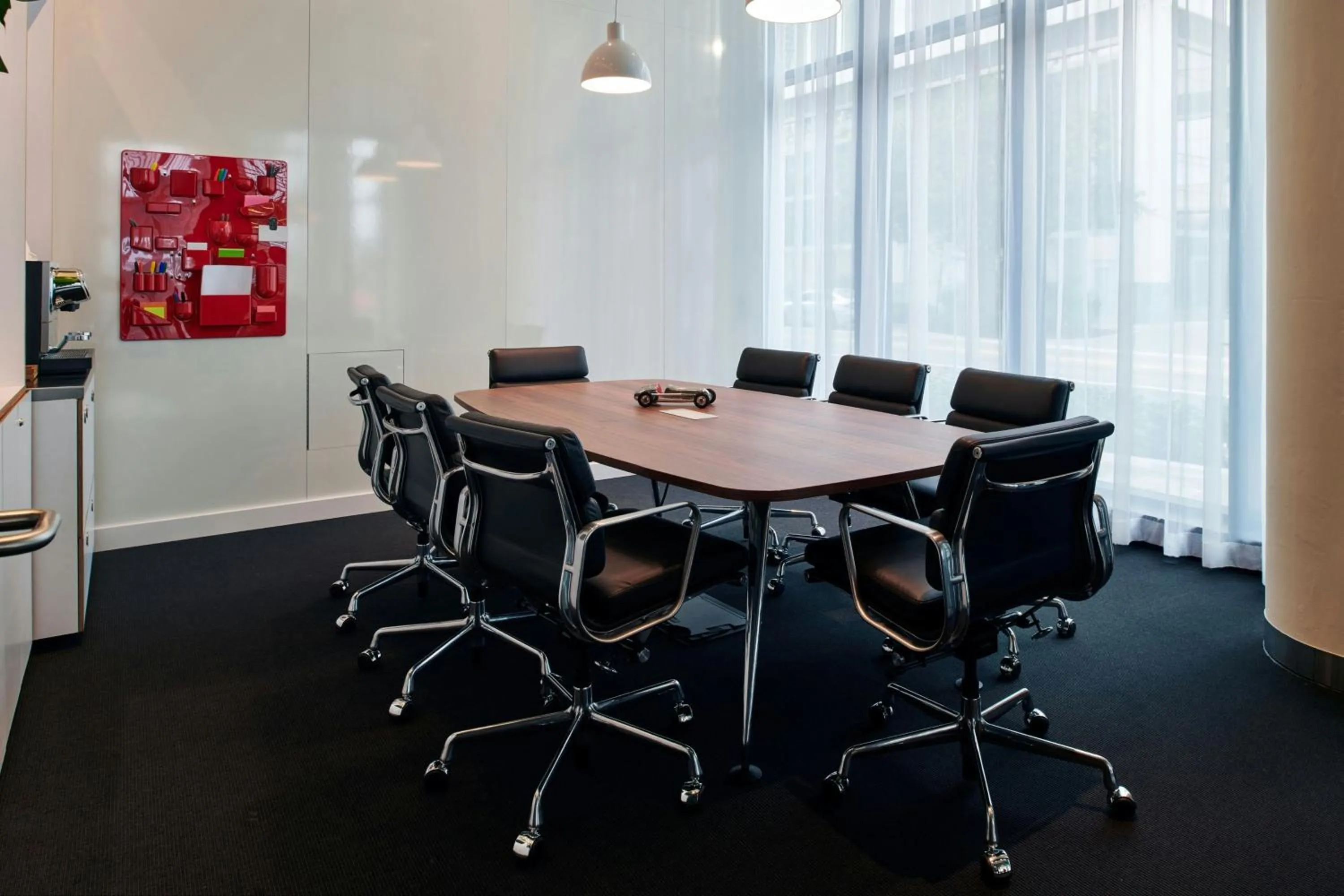 Meeting/conference room in citizenM Miami World Center