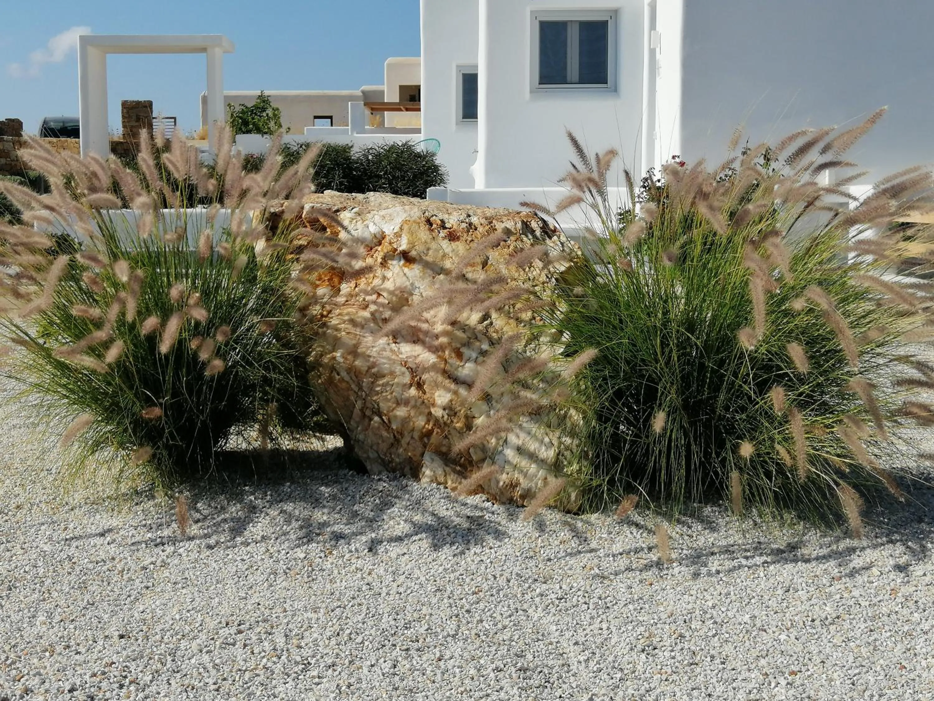 Property building in Xerolithos Natural Living