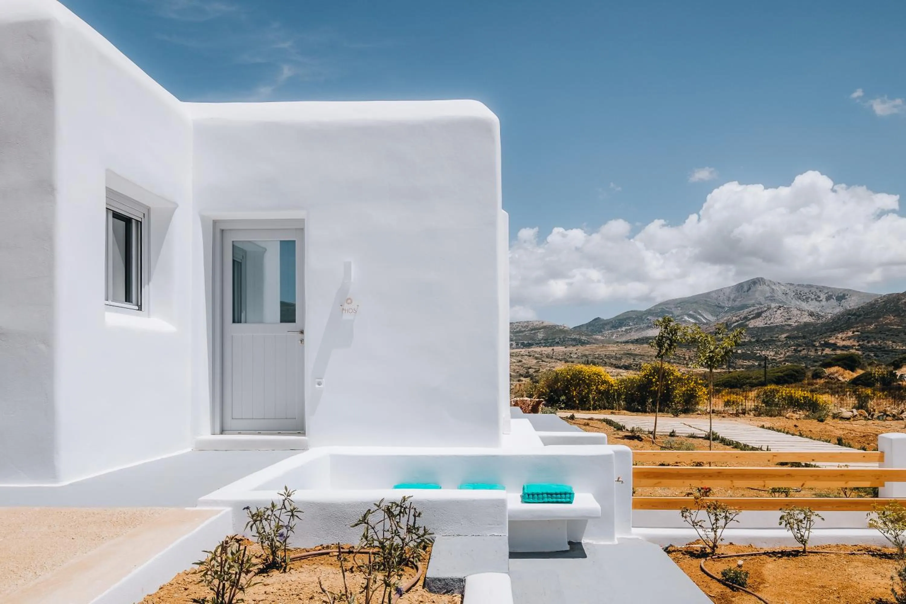 Property building in Xerolithos Natural Living