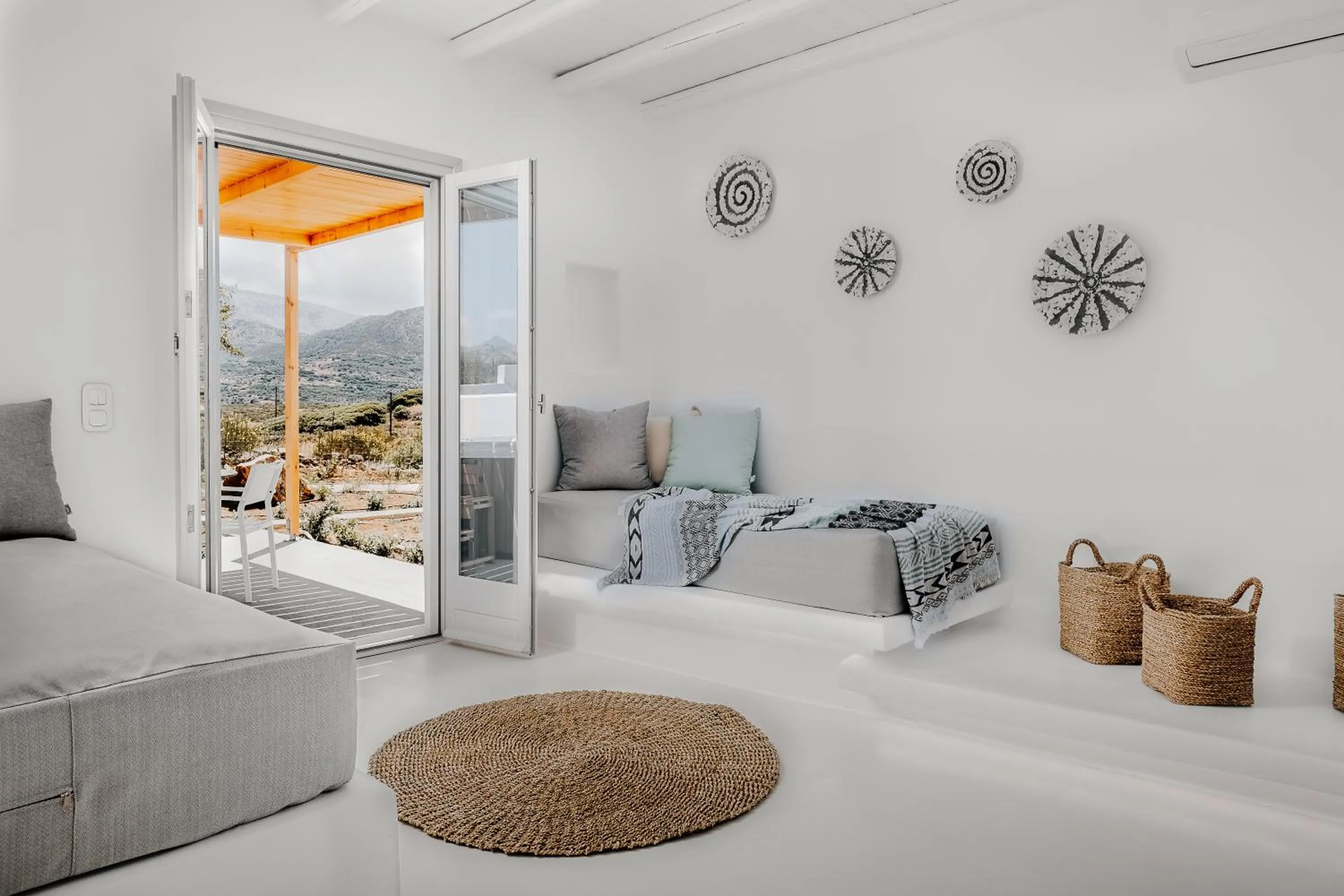 Bed in Xerolithos Natural Living