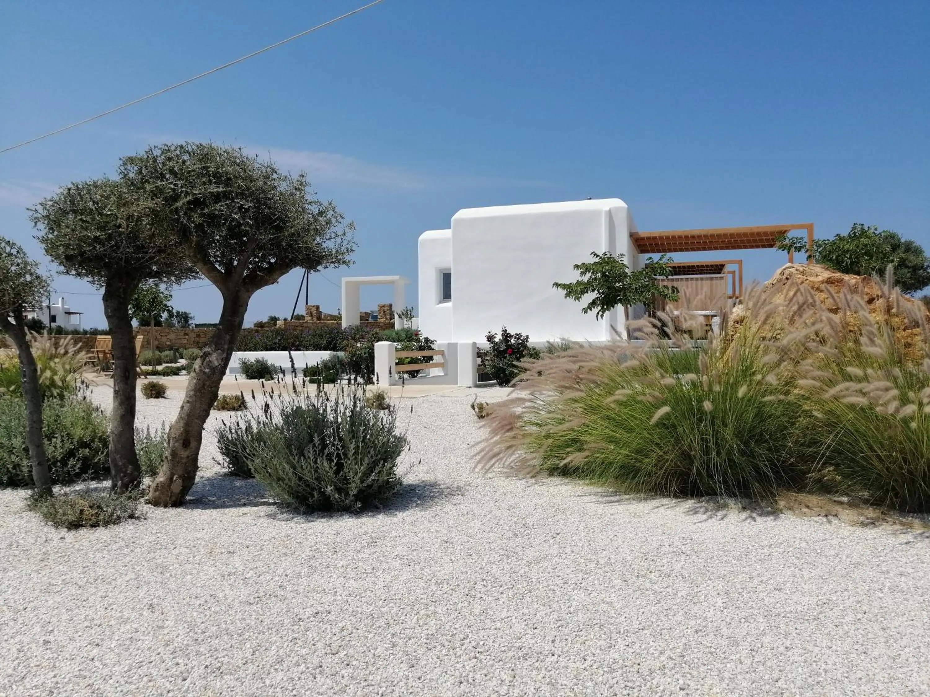 Property building in Xerolithos Natural Living