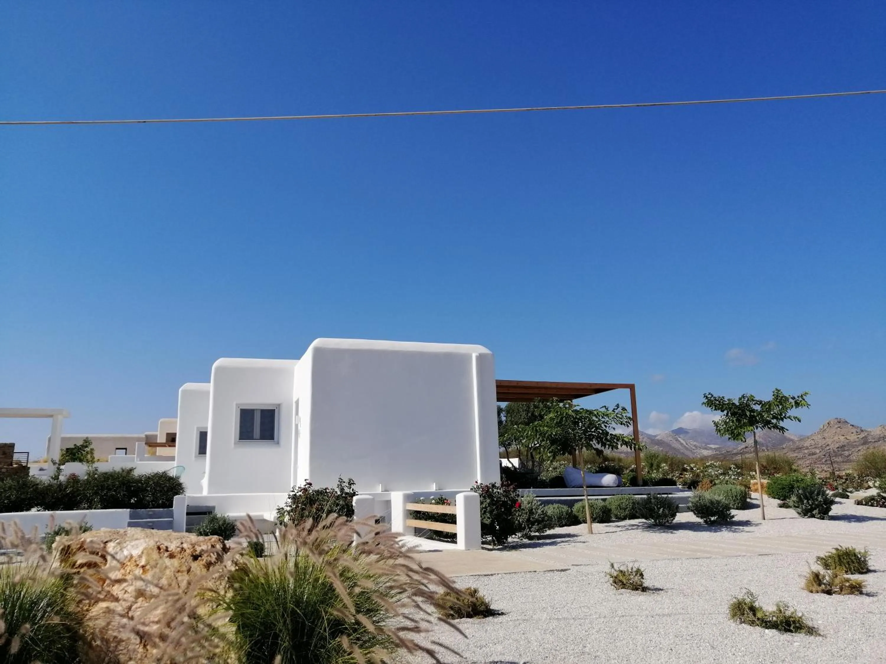 Property building in Xerolithos Natural Living