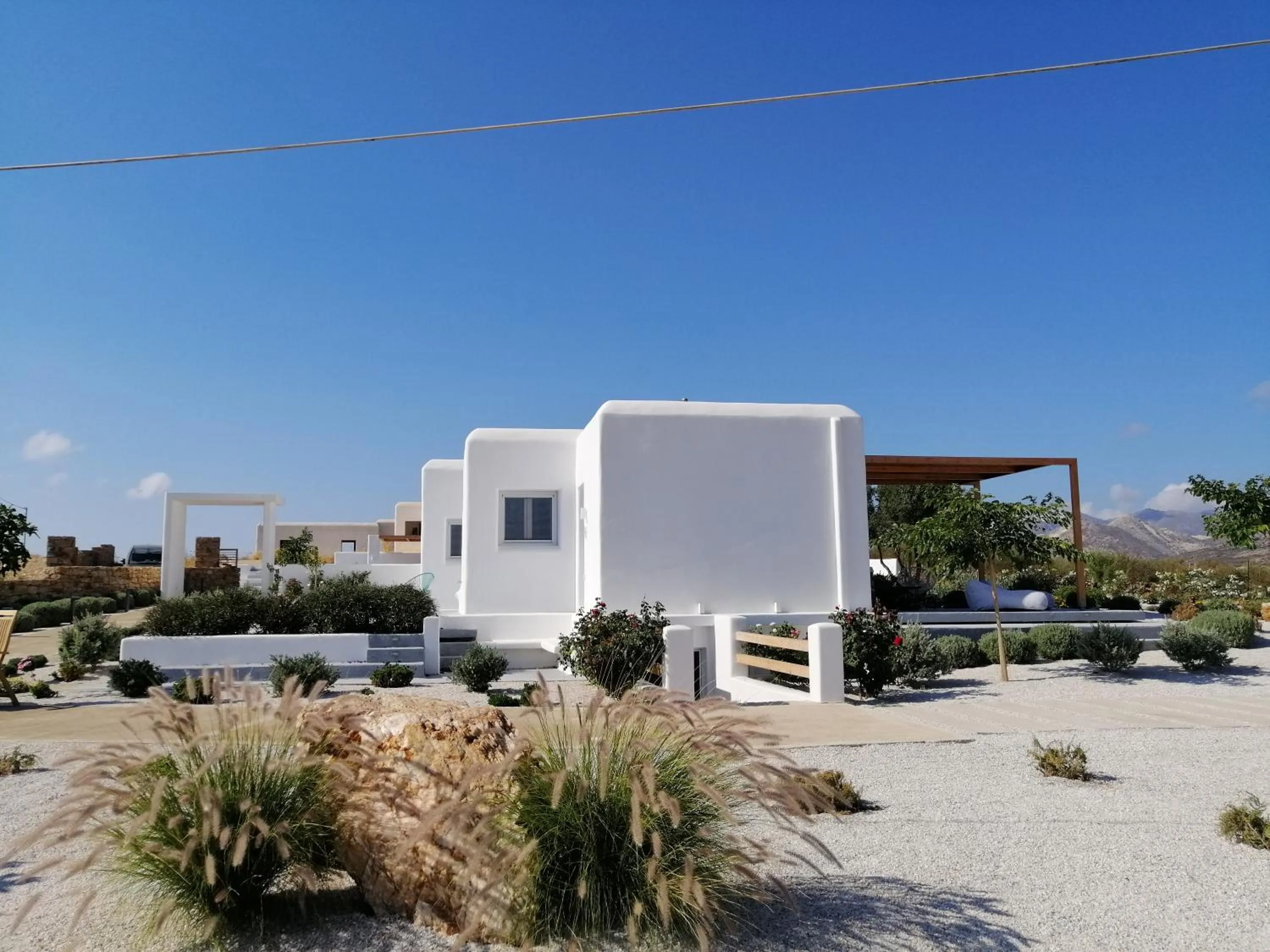 Property building in Xerolithos Natural Living