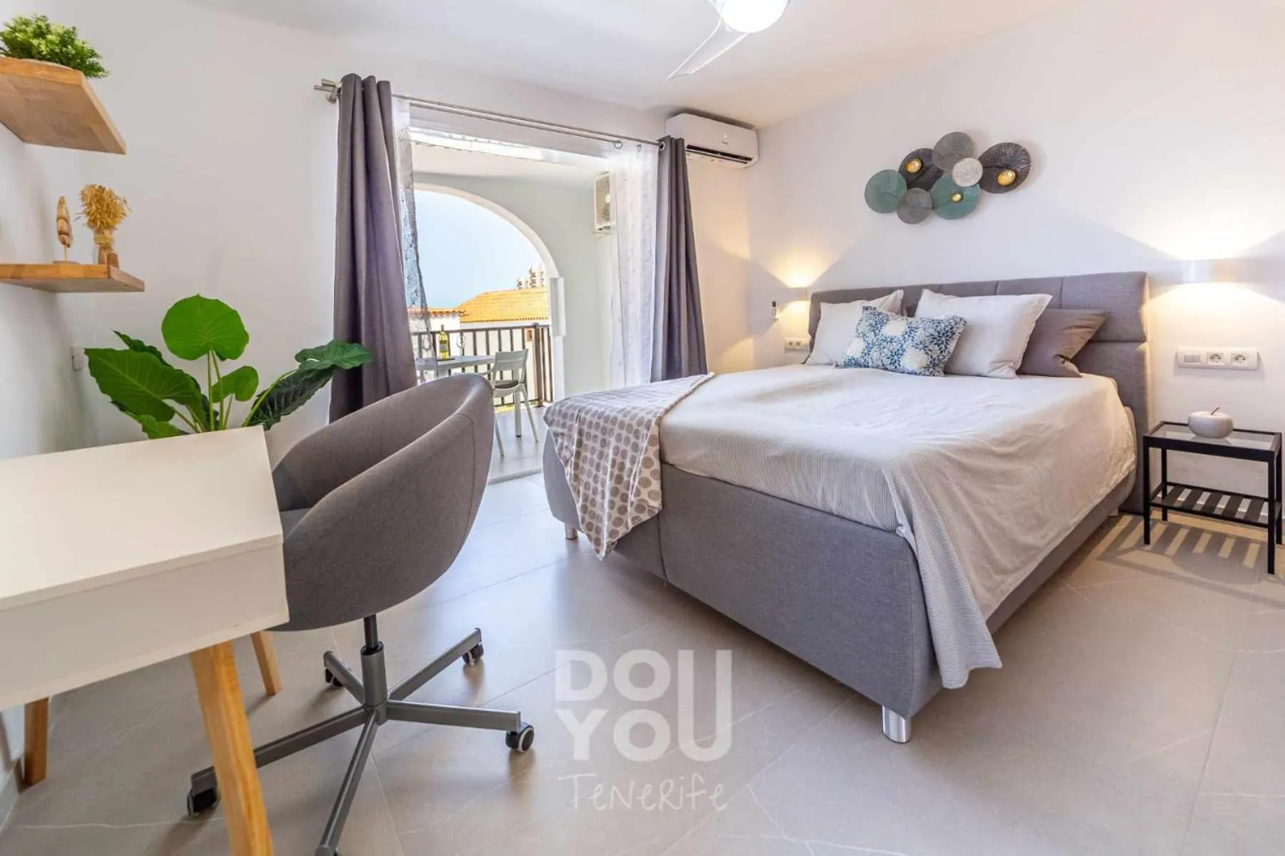 Bed in Apartment Paraiso Royal