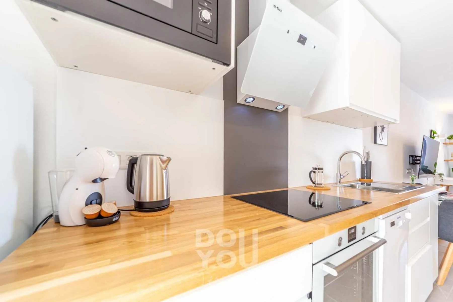 Coffee/tea facilities in Apartment Paraiso Royal