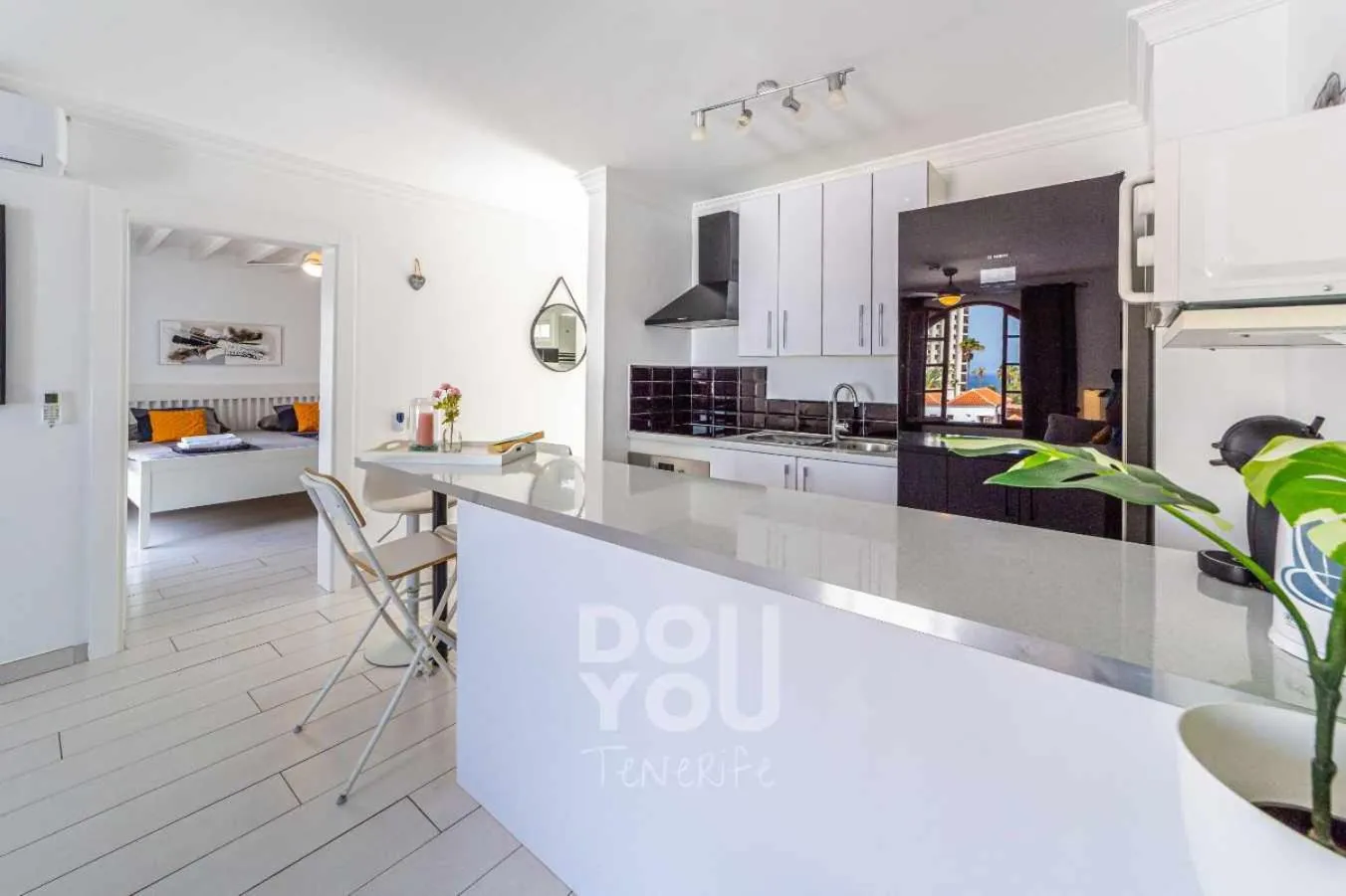 Bed in Apartment Paraiso Royal