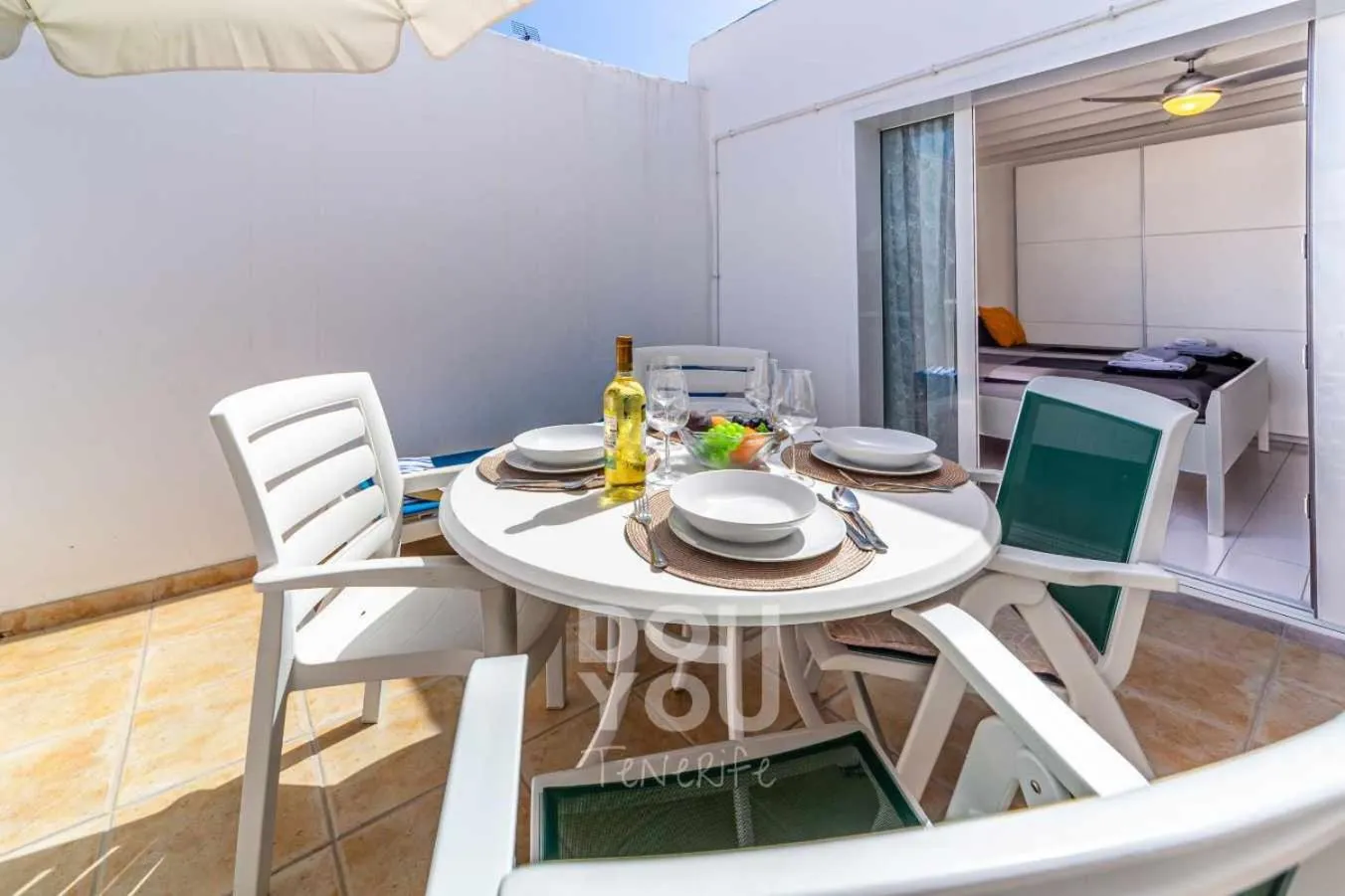 Balcony/Terrace in Apartment Paraiso Royal