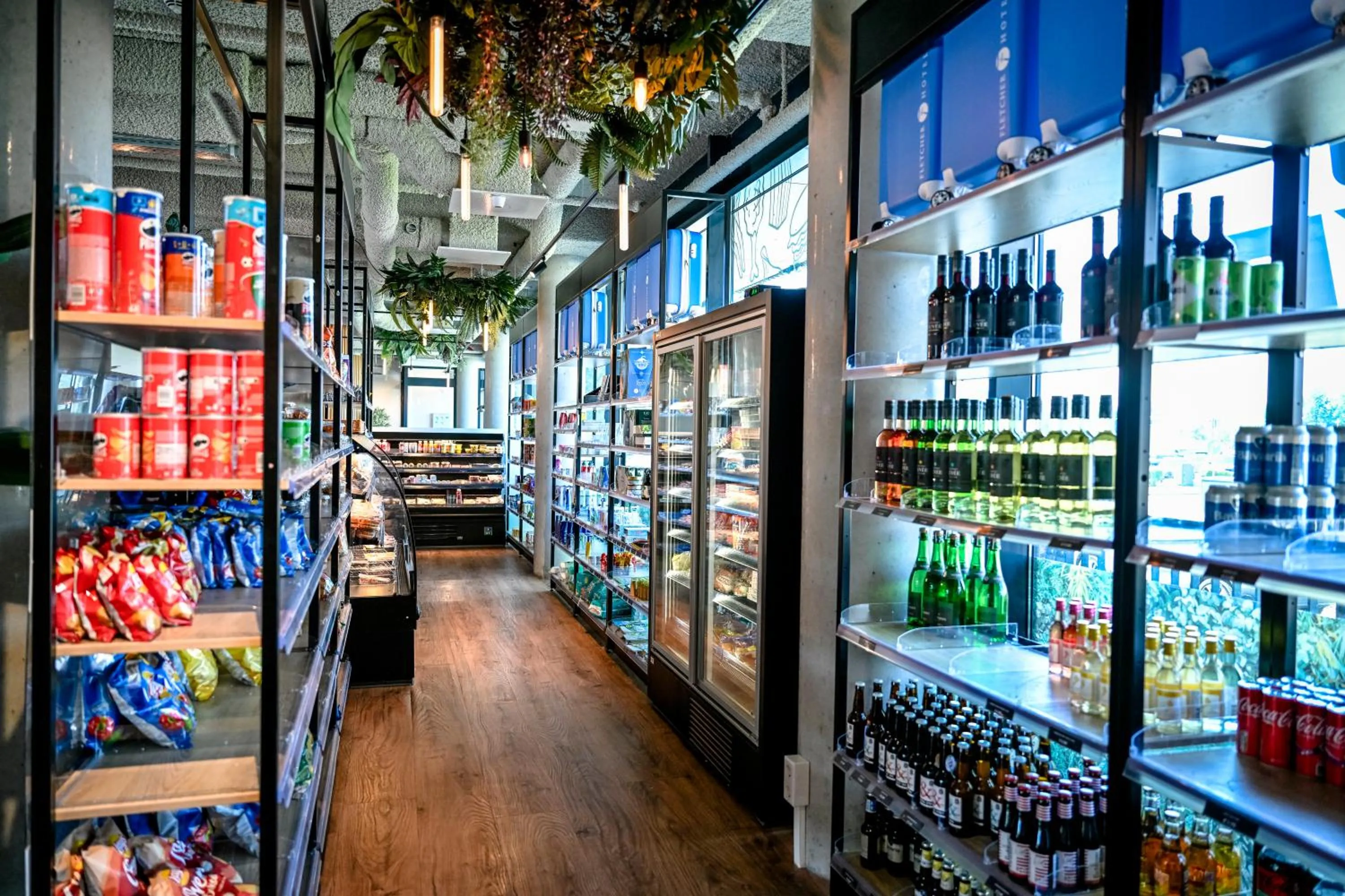 Supermarket/grocery shop in Fletcher Hotel Rotterdam-Airport