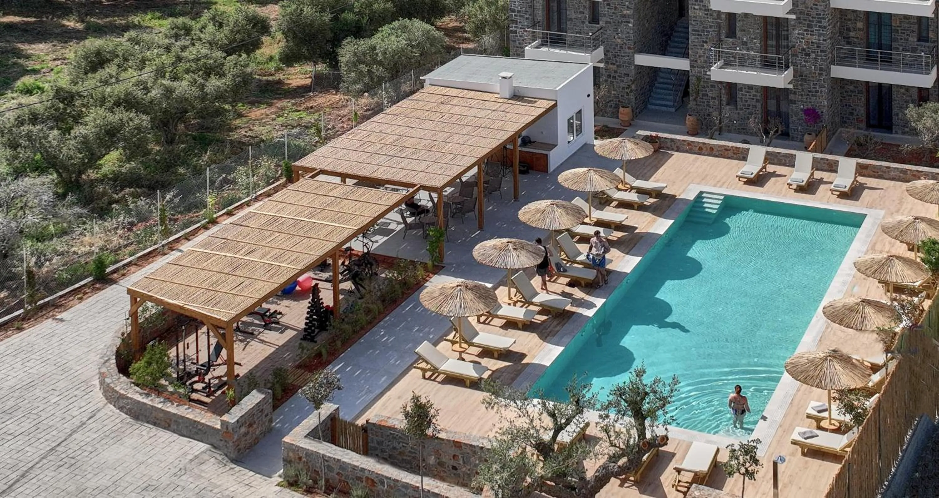 Property building in Volta Suites and Villas