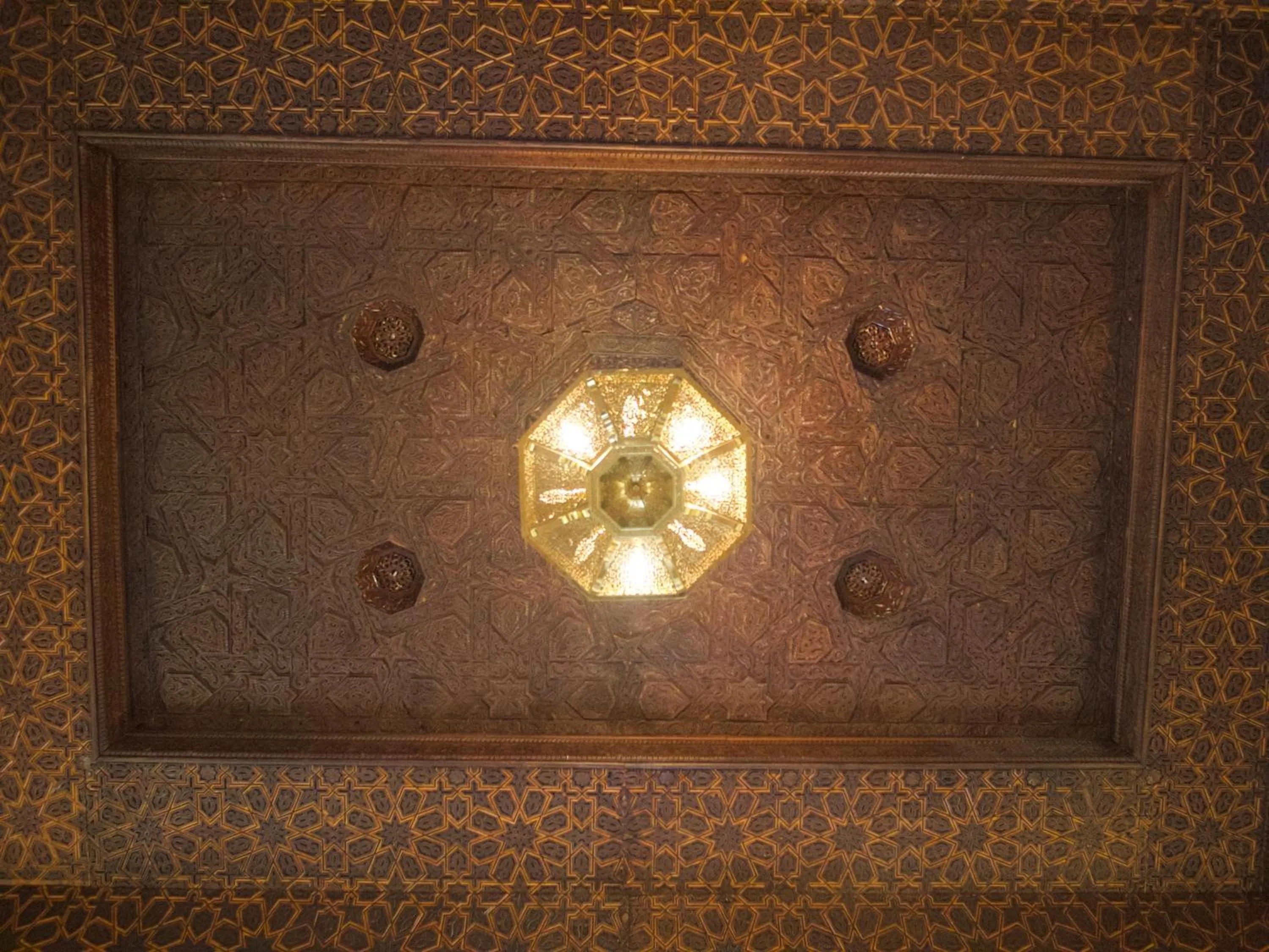 Decorative detail in Sillage Palace Sky & Spa