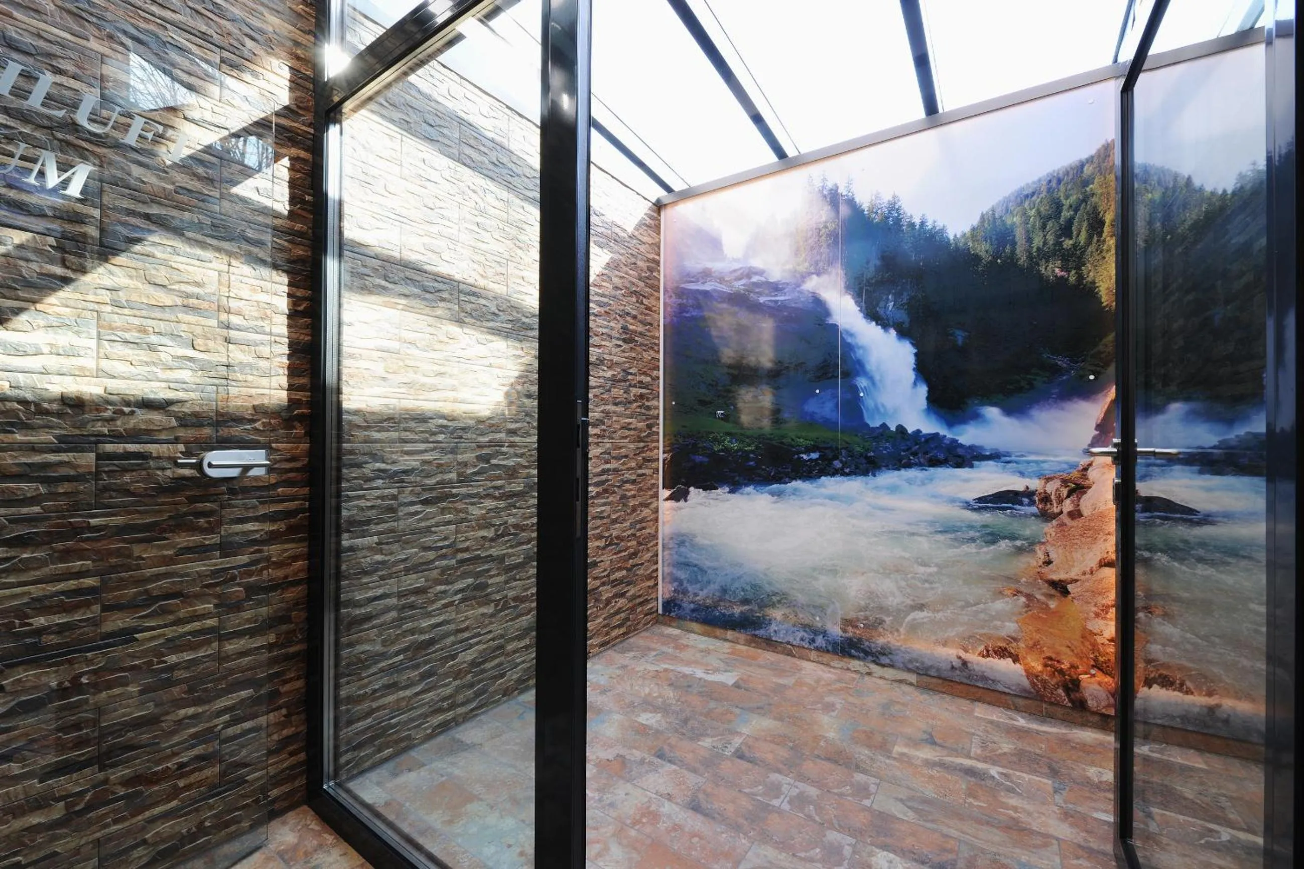 Spa and wellness centre/facilities in Aparthotel Kristall