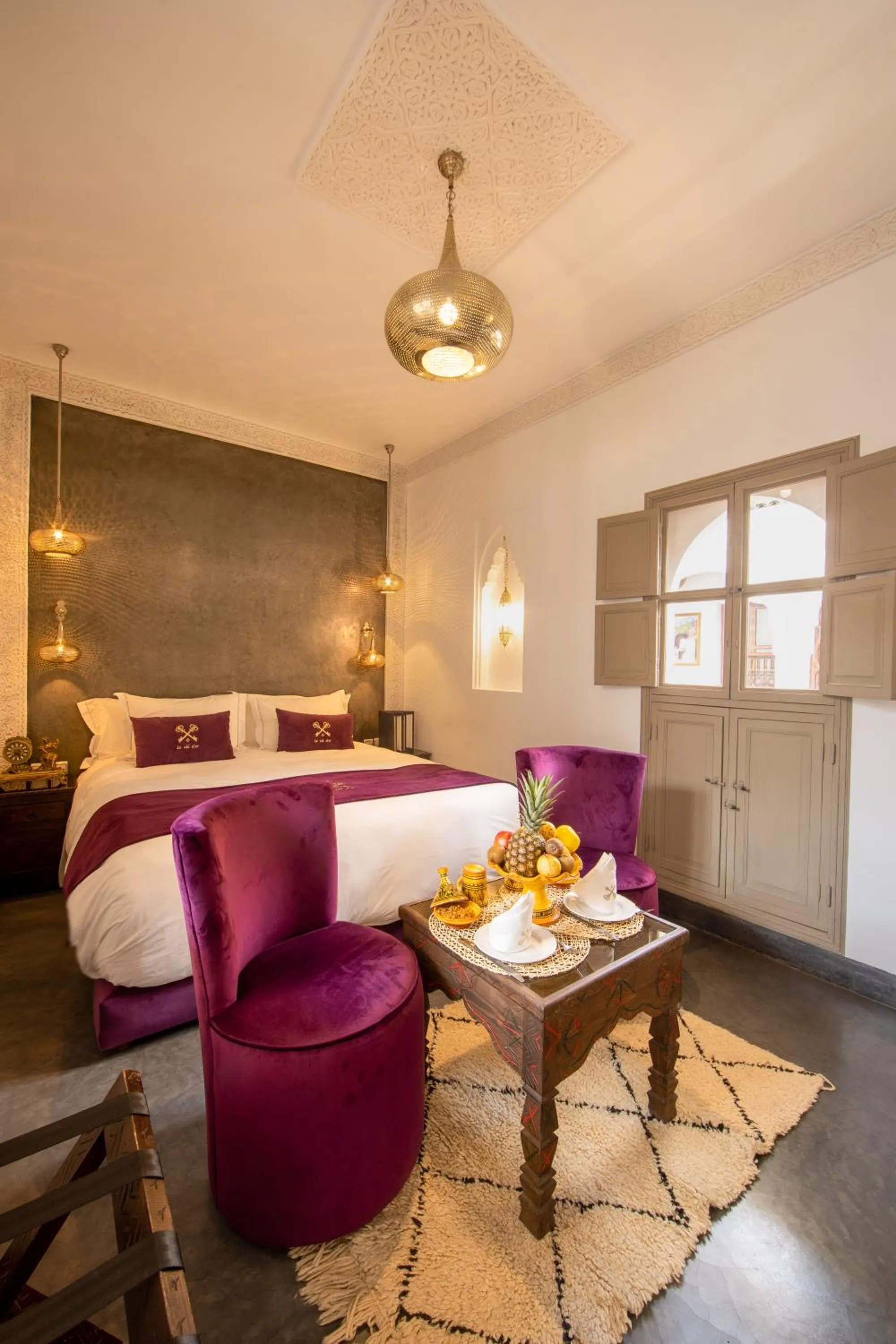 Dining area in Riad la clé d'or & spa