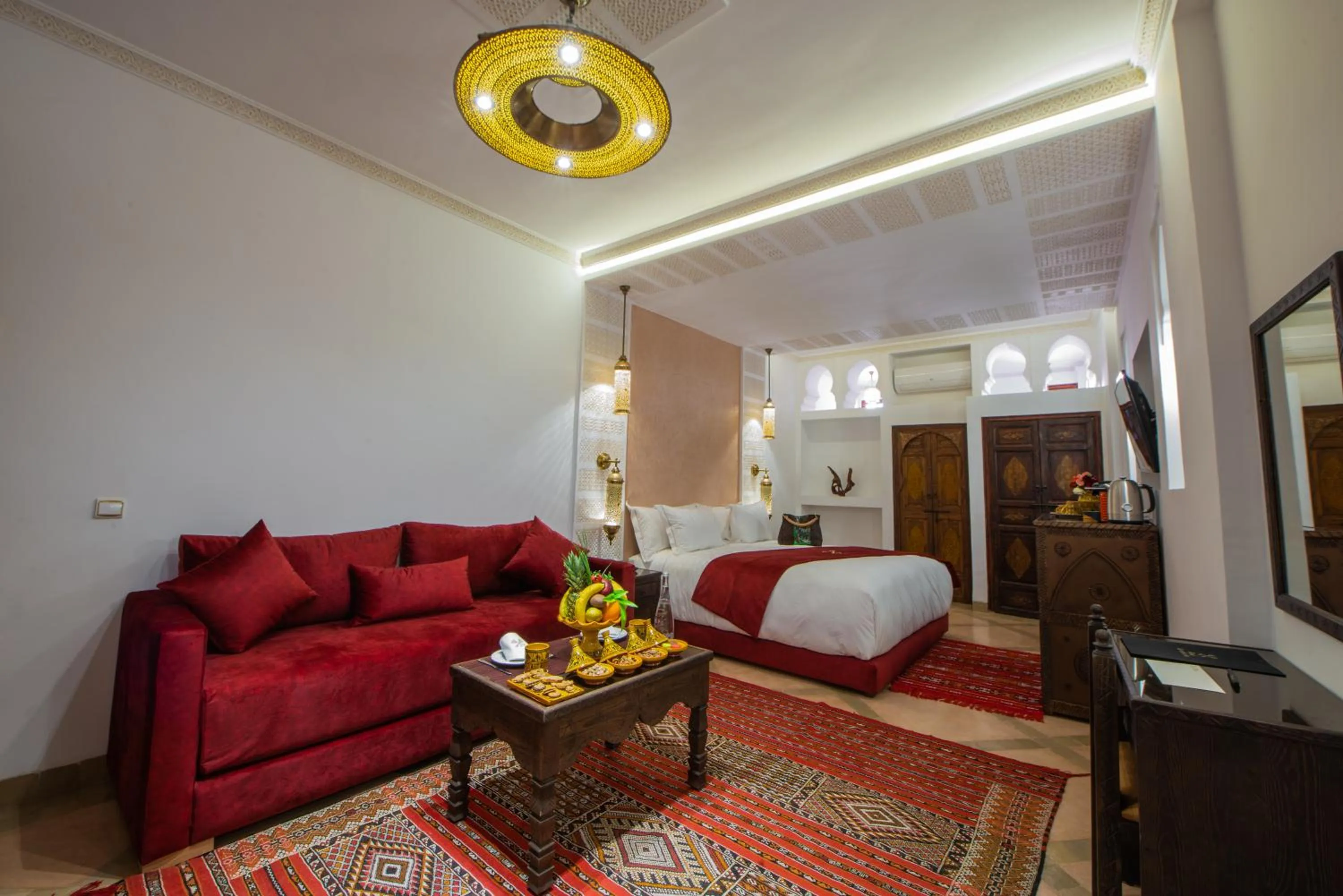 Bedroom in Riad la clé d'or & spa