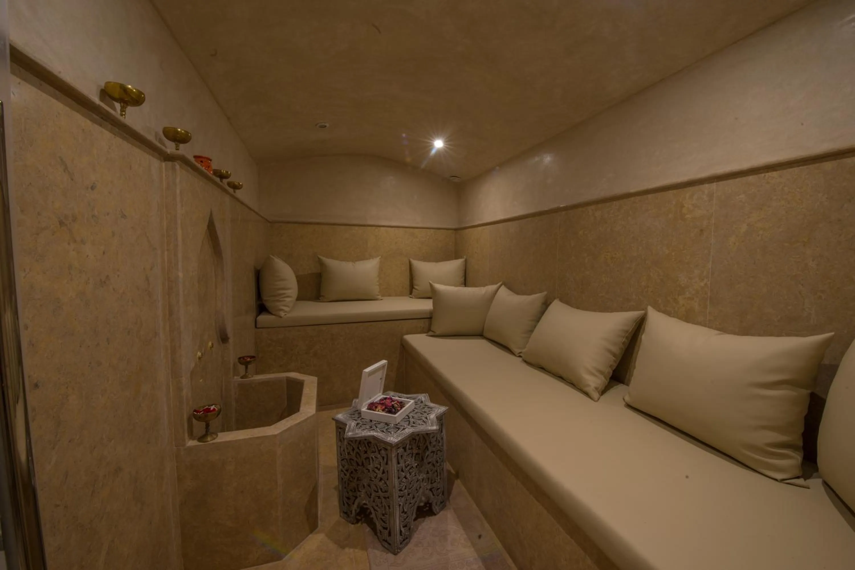 Living room in Riad la clé d'or & spa