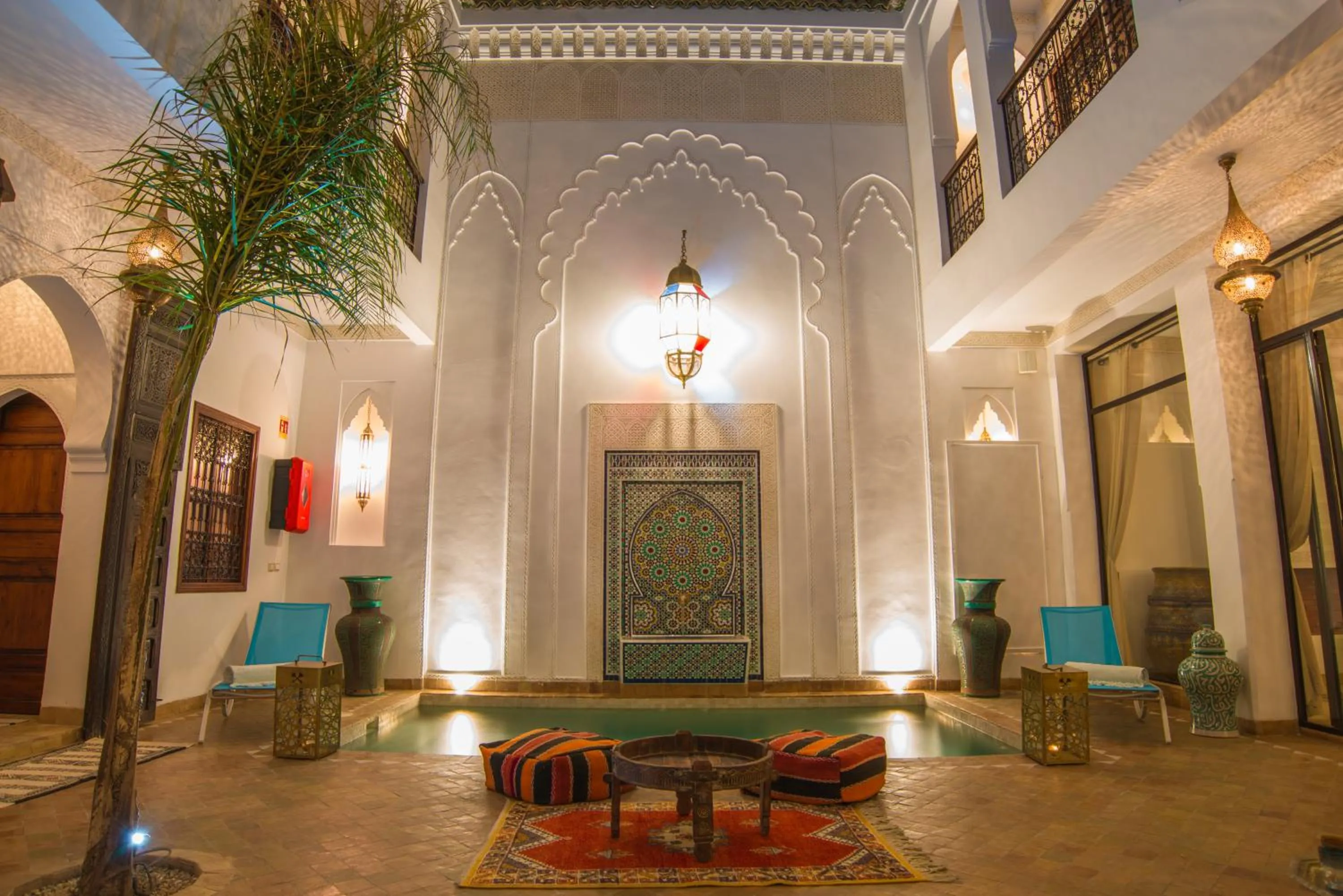 Lobby or reception in Riad la clé d'or & spa