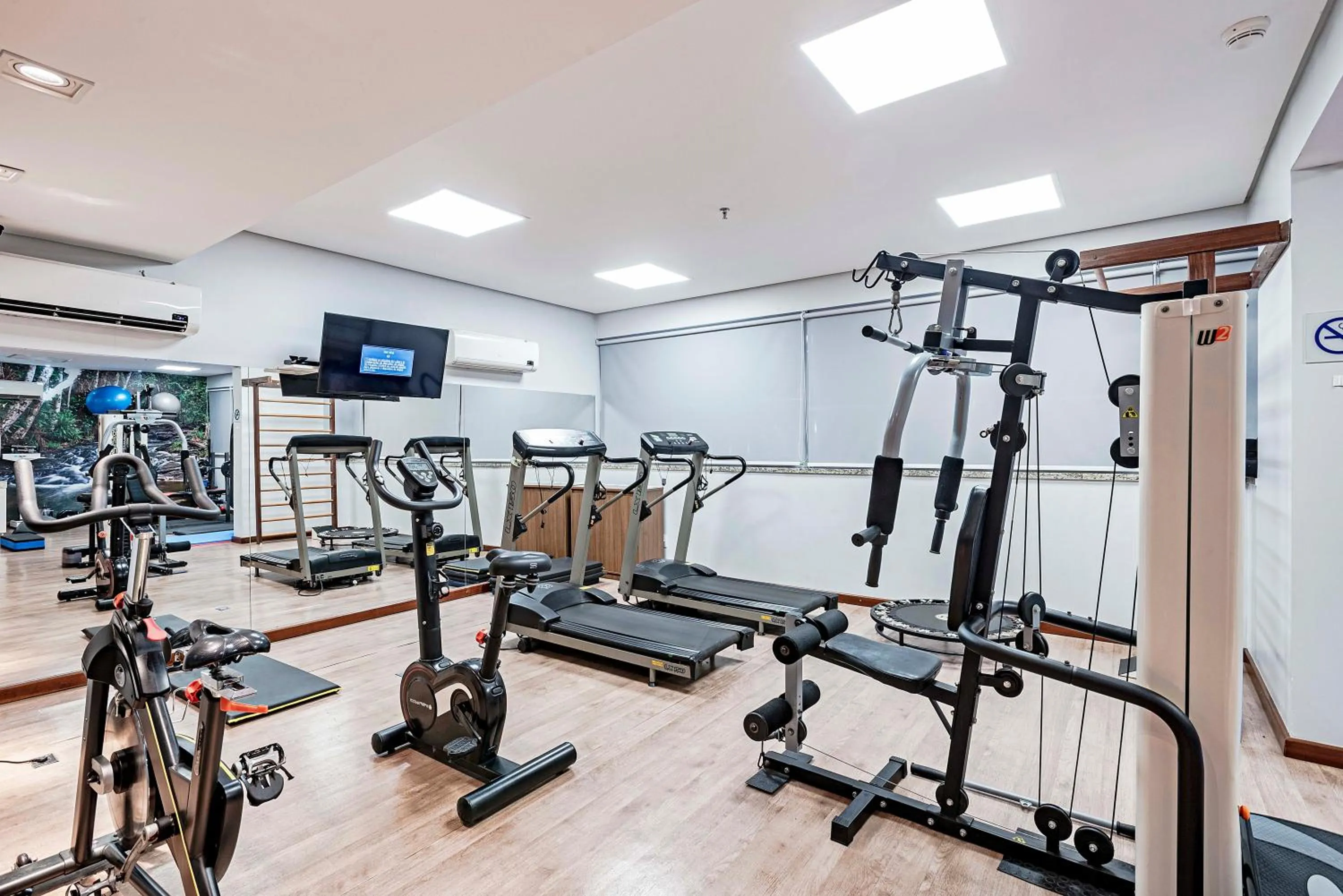Fitness centre/facilities in Slaviero Porto Velho