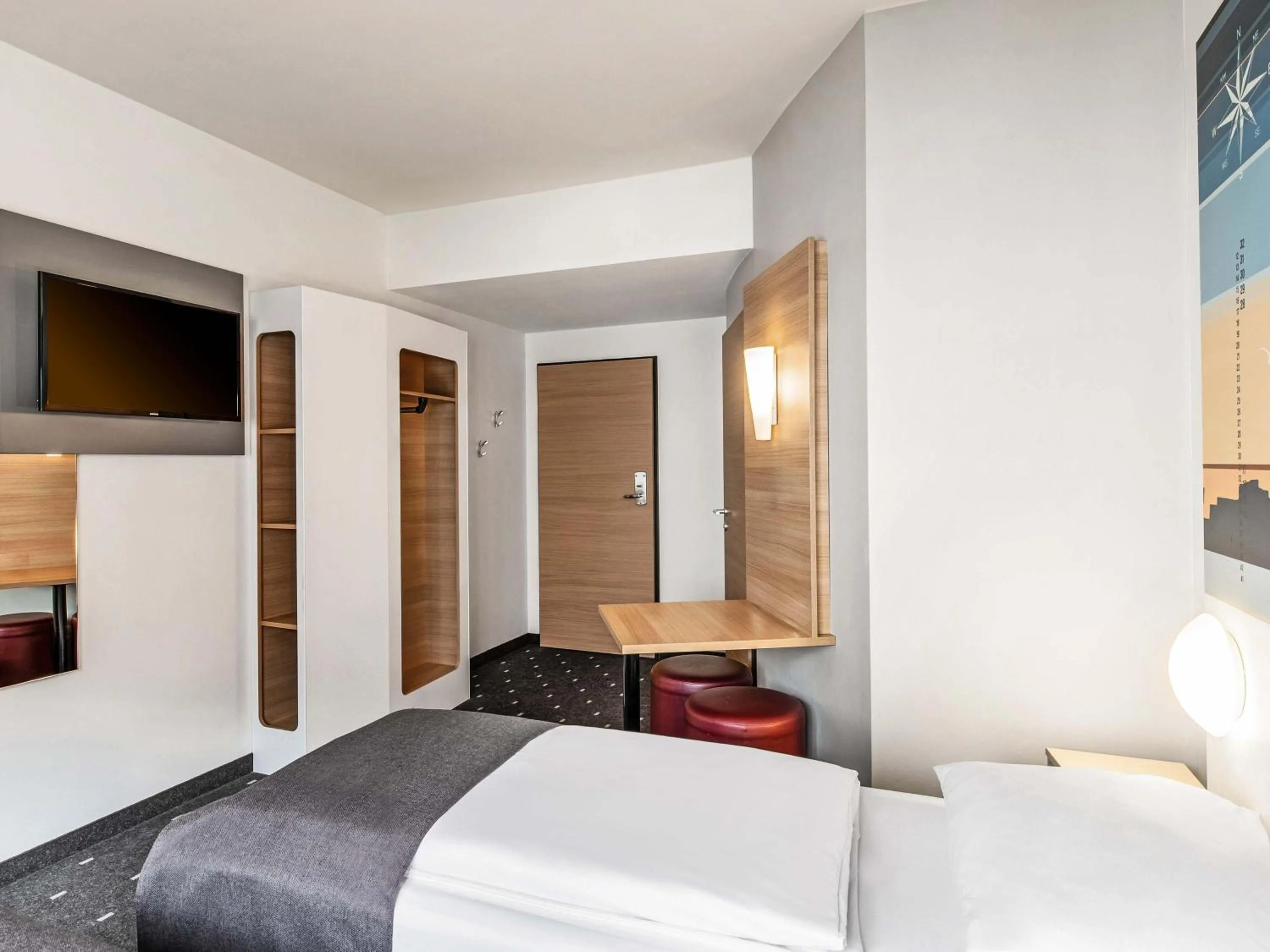 Bed in B&B Hotel Hamburg-Altona