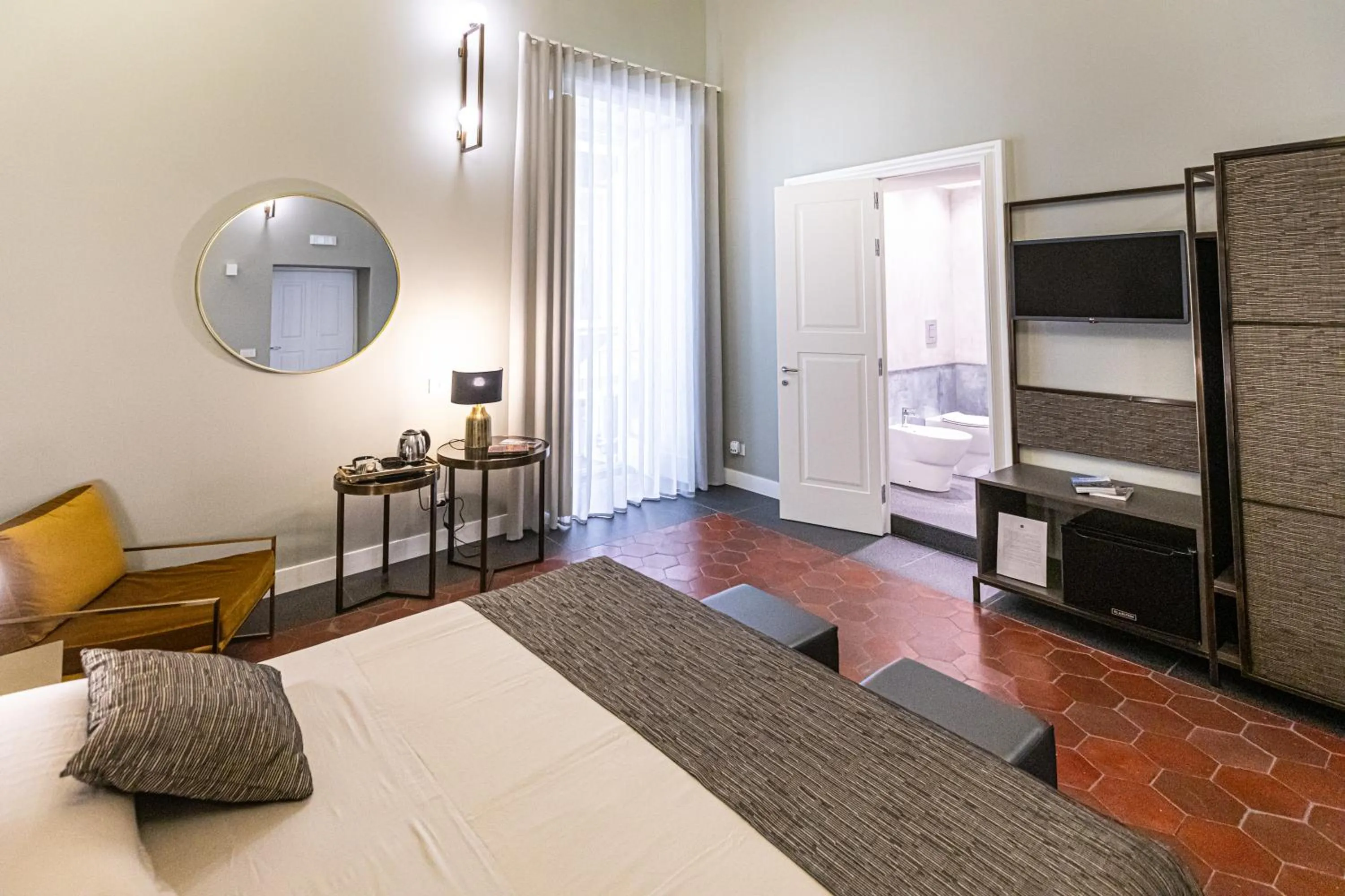 Bed in Cuevas Home Relais