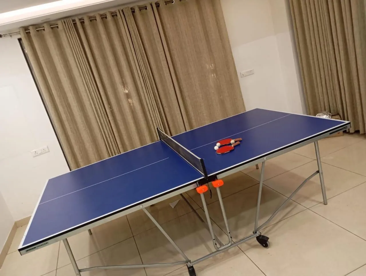 Table tennis in Perch Service Apartment-MG Road