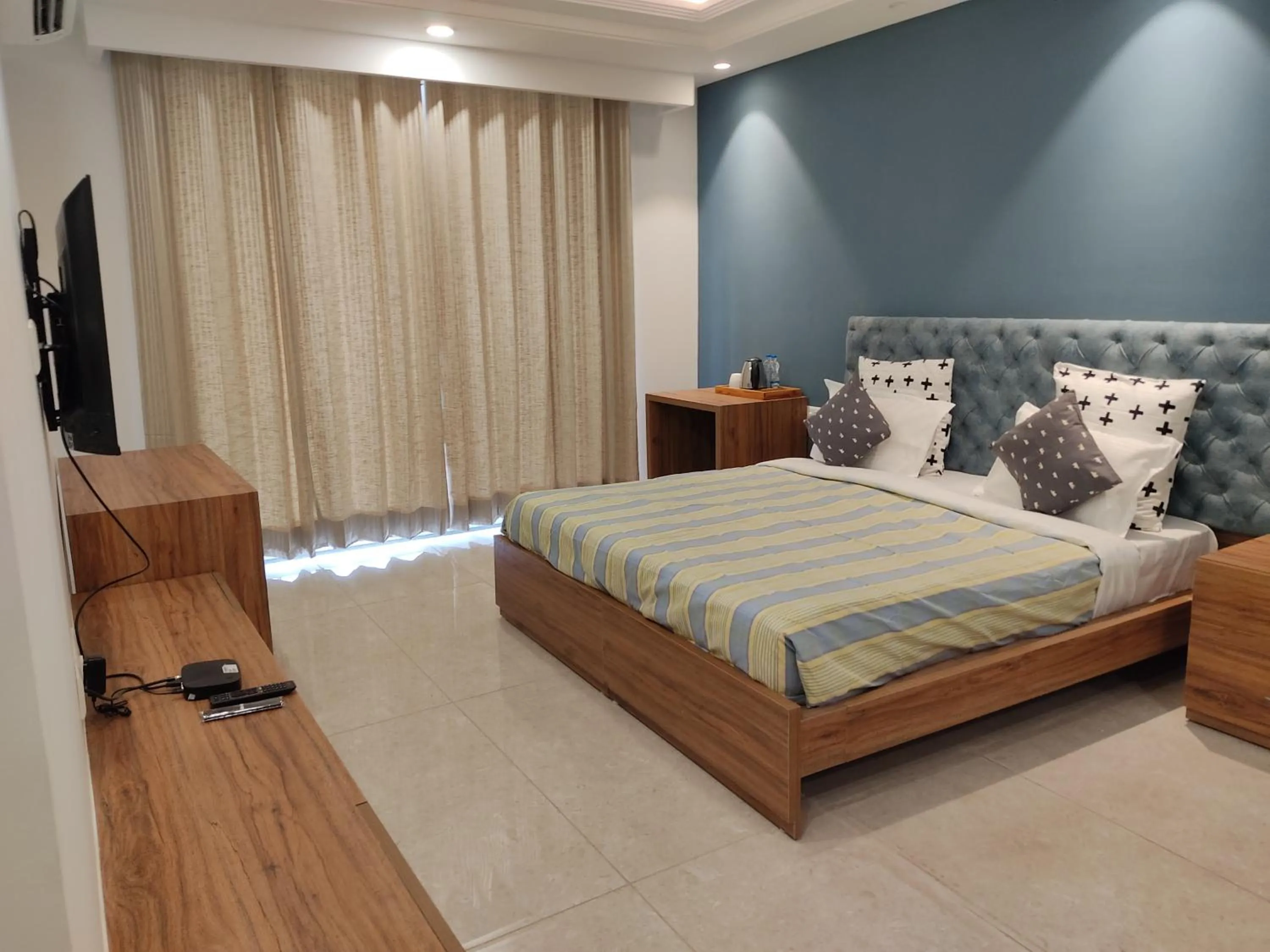 Bed in Perch Service Apartment-MG Road