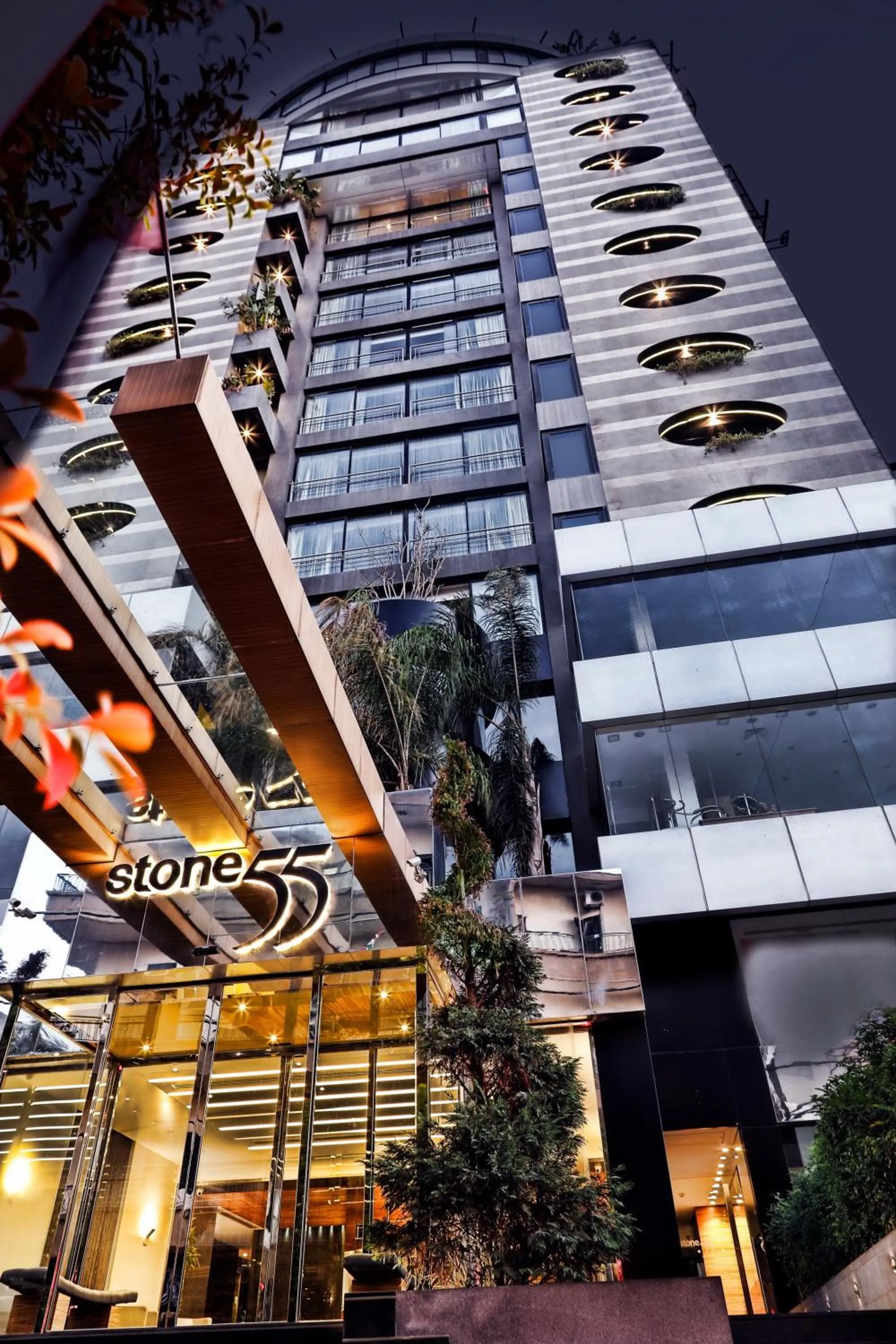 Facade/entrance in Warwick Stone 55 Hotel Beirut