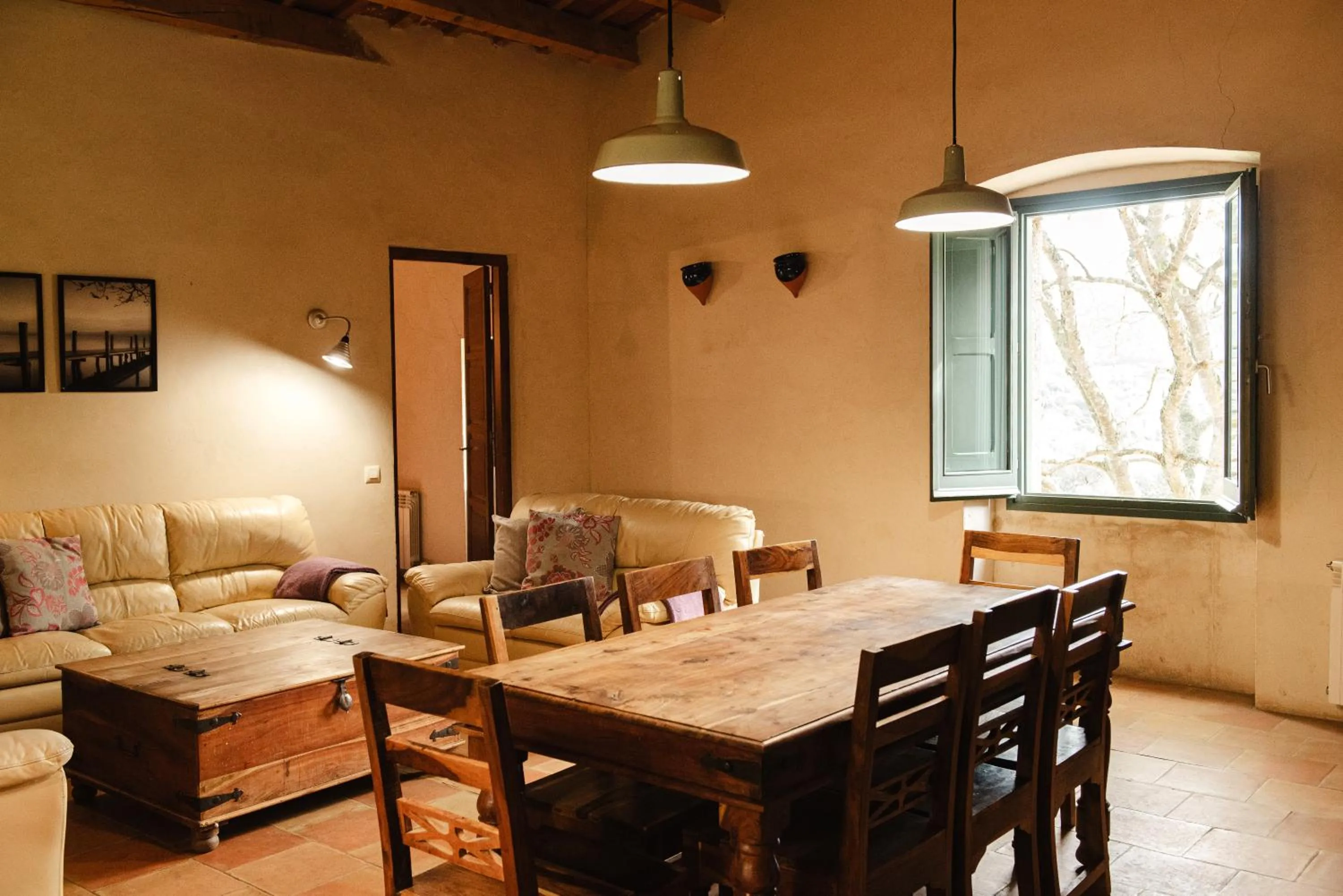 Living room in Can Margarit