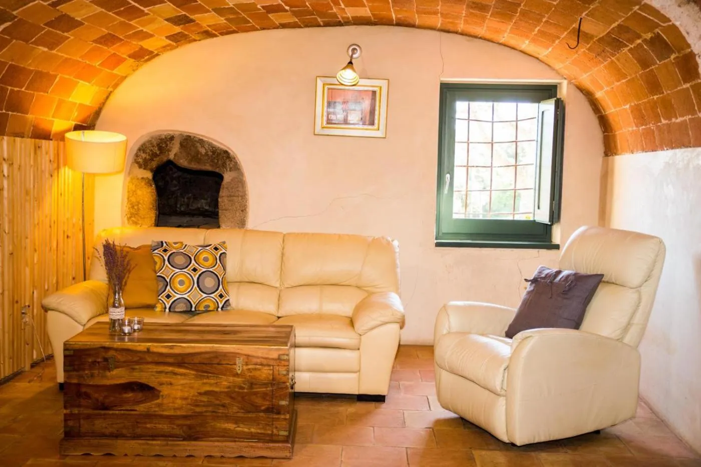 Living room in Can Margarit