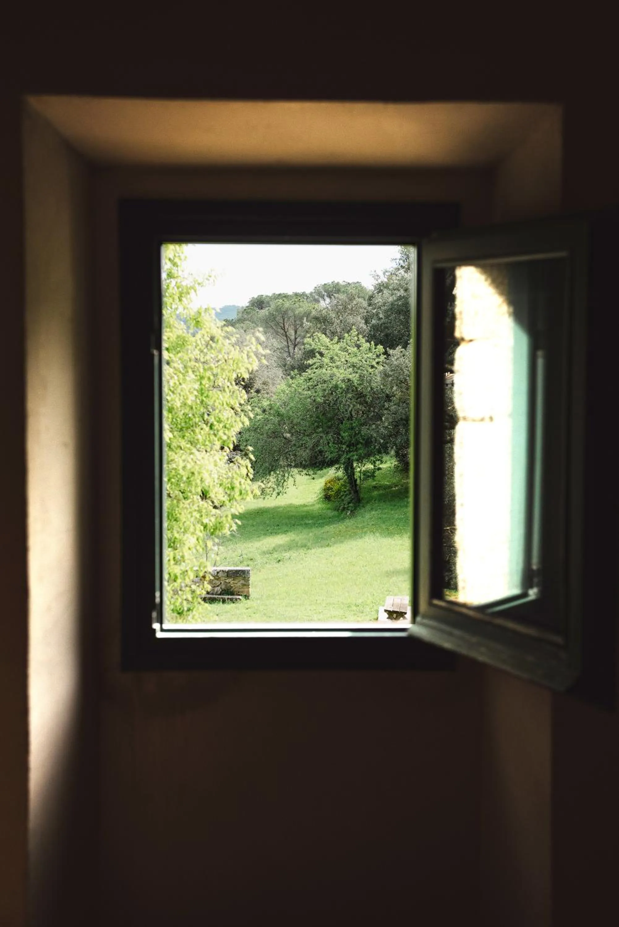 Garden view in Can Margarit