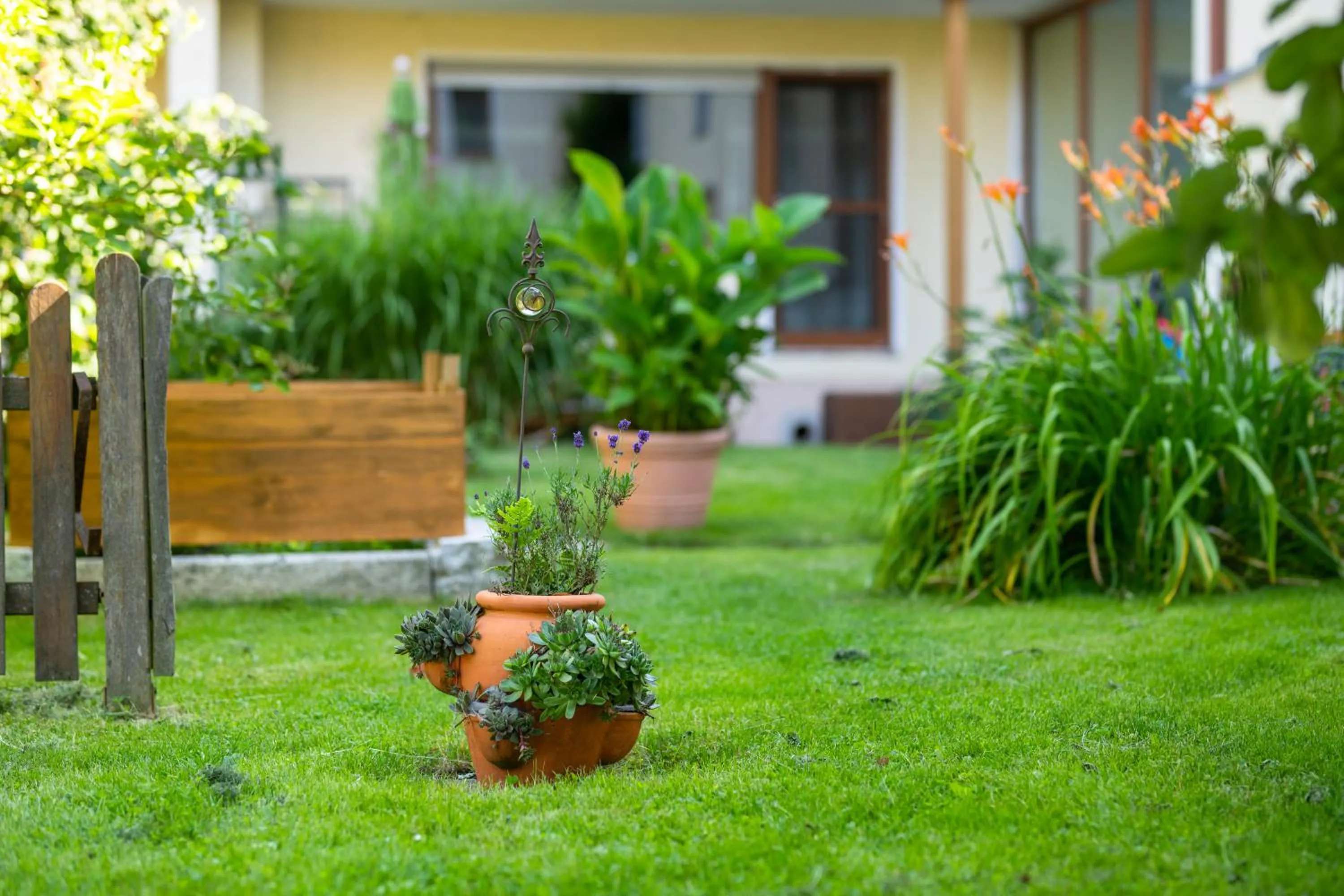 Patio in Landhotel Lindenhof