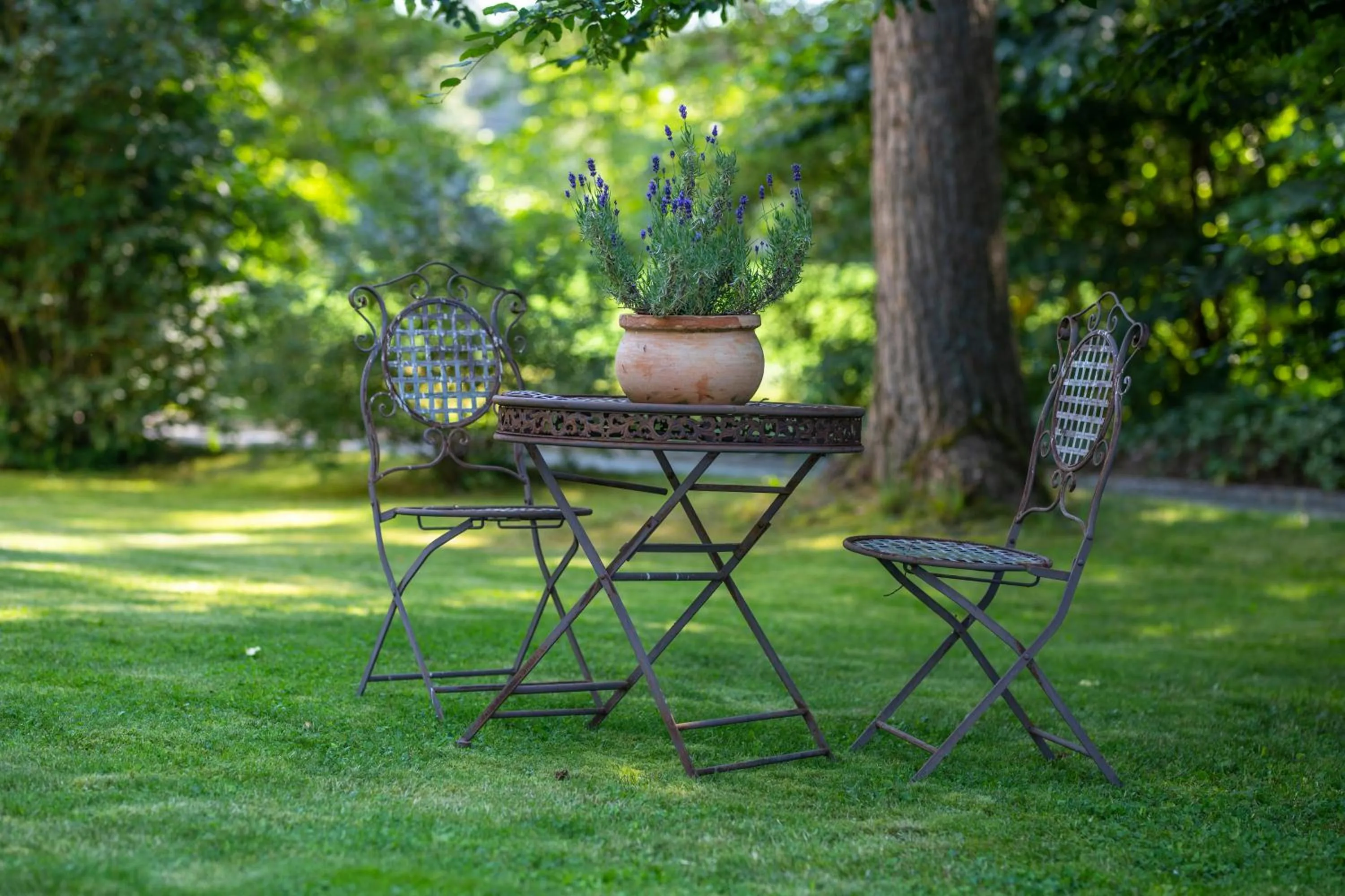 Garden in Landhotel Lindenhof