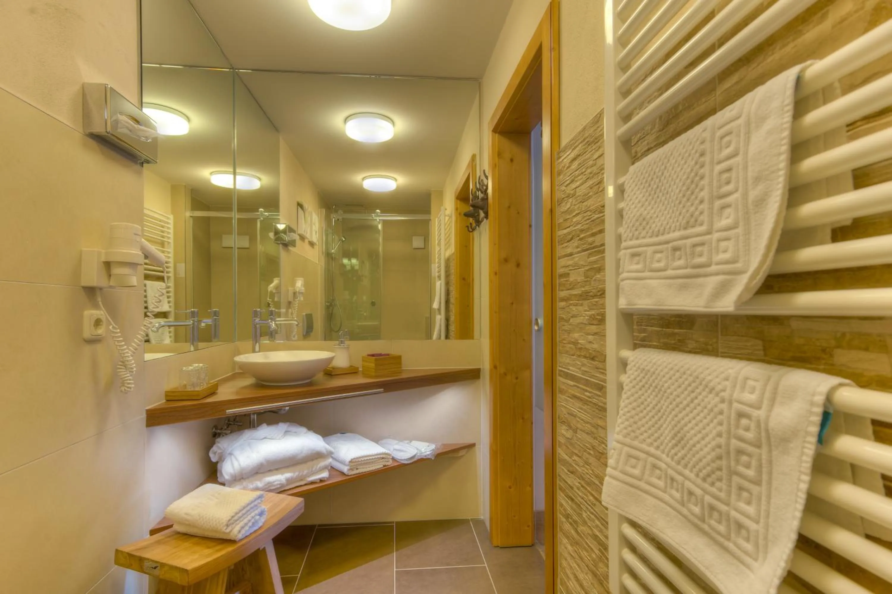 Bathroom in Landhotel Lindenhof