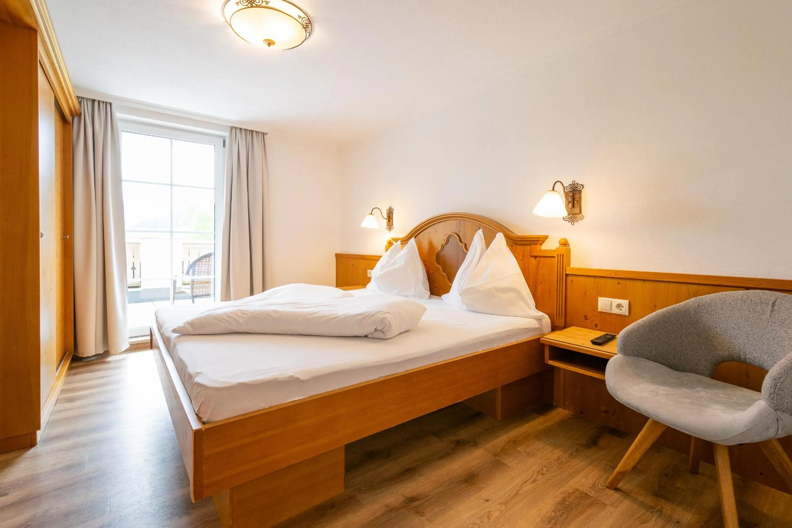 Bed in Hubengut Bed and Breakfast