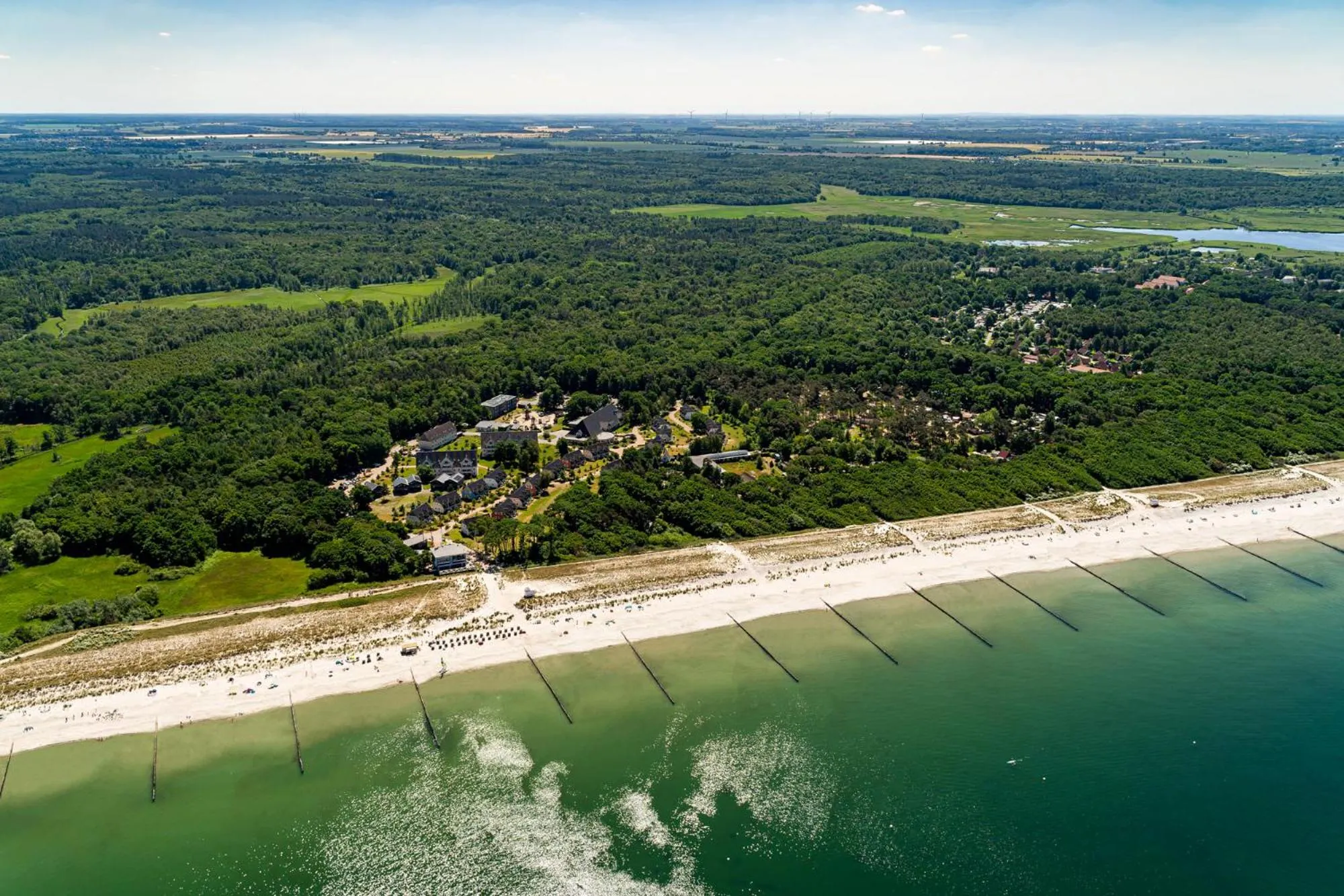 Bird's eye view in StrandResort Markgrafenheide