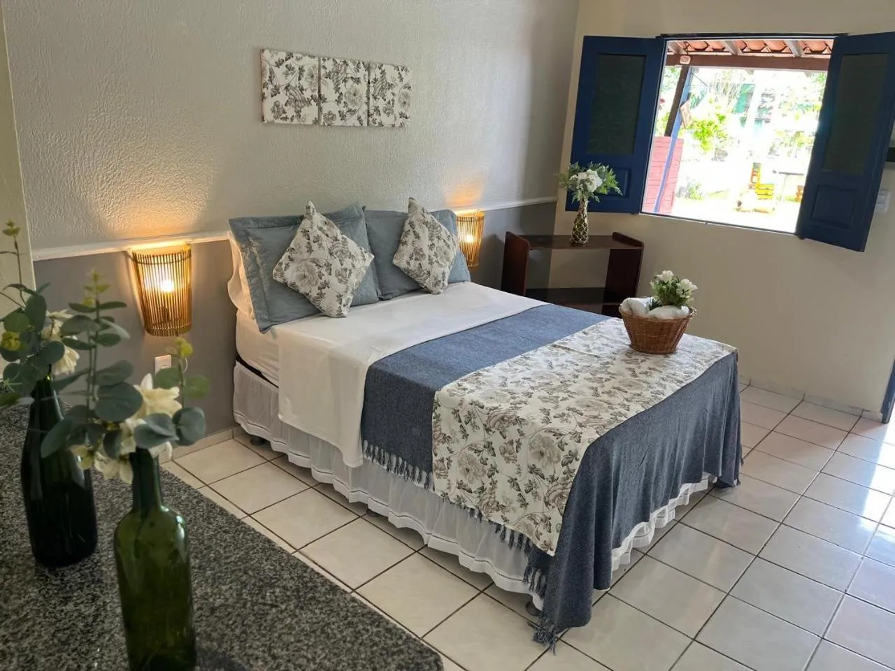 Photo of the whole room, Bed in Pousada Vila do Mar