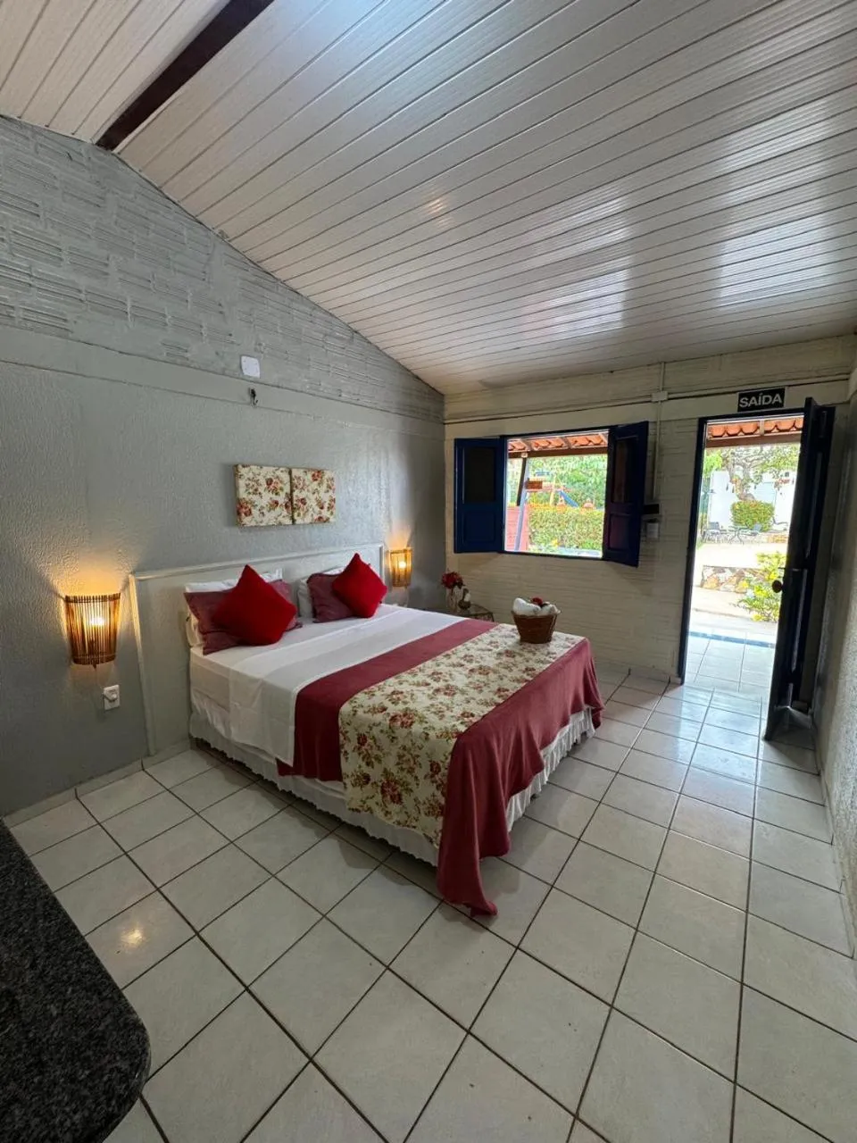 Photo of the whole room, Bed in Pousada Vila do Mar