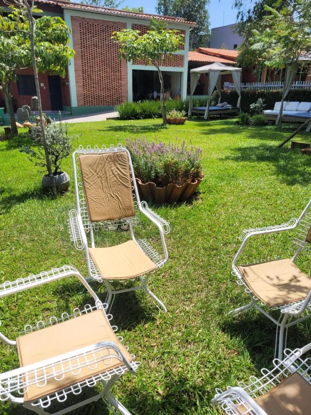 Garden view in Pousada Vila do Mar