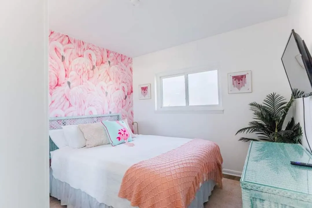 Bedroom, Bed in My Beach Retreat by Nick