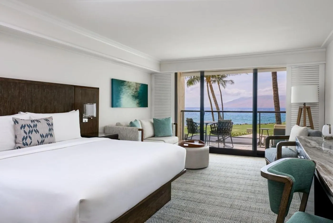 Bedroom, Bed in Wailea Beach Resort - Marriott, Maui