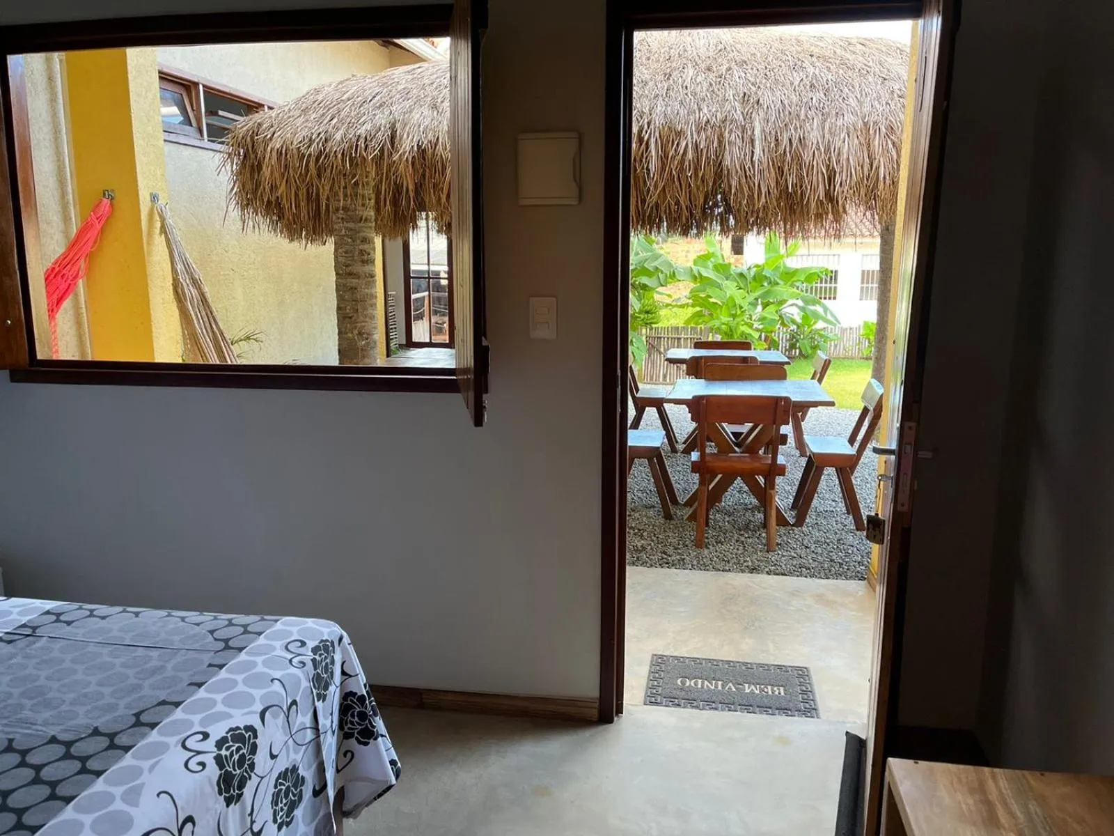 Bed in Pousada Milagres do Embaúba