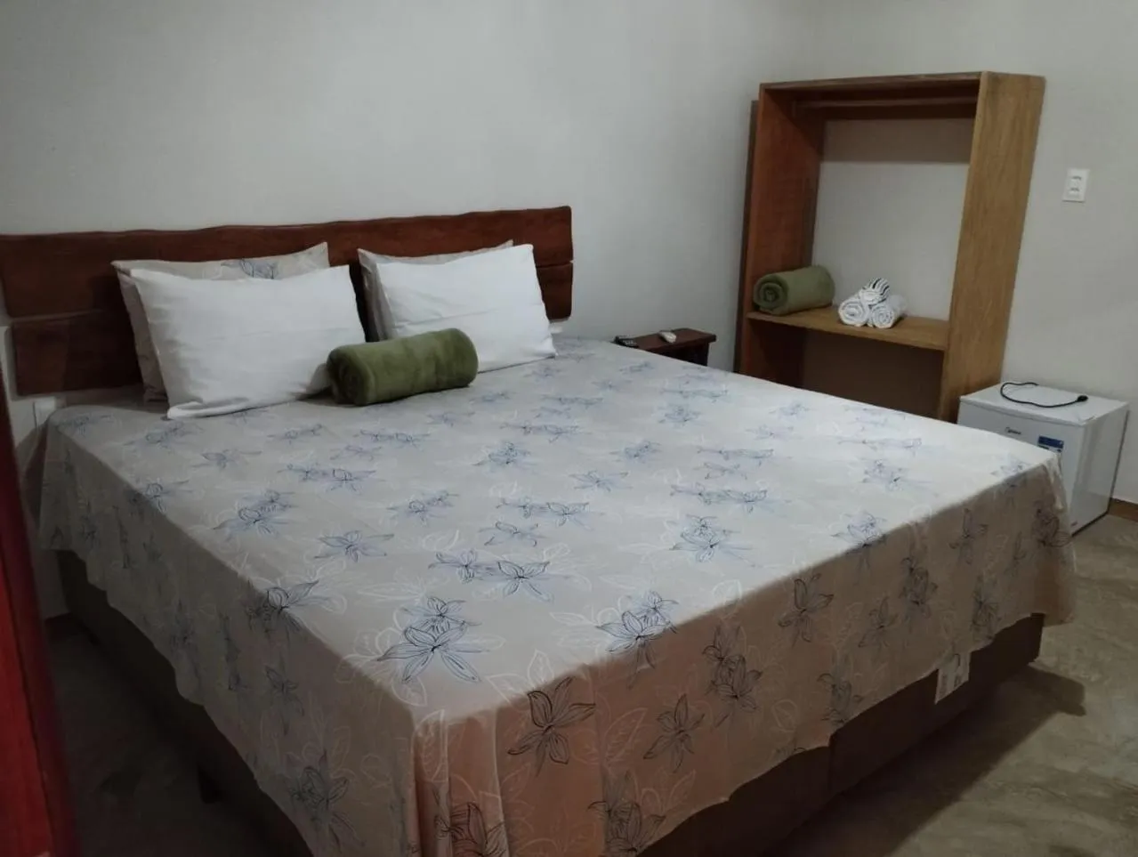 Bed in Pousada Milagres do Embaúba