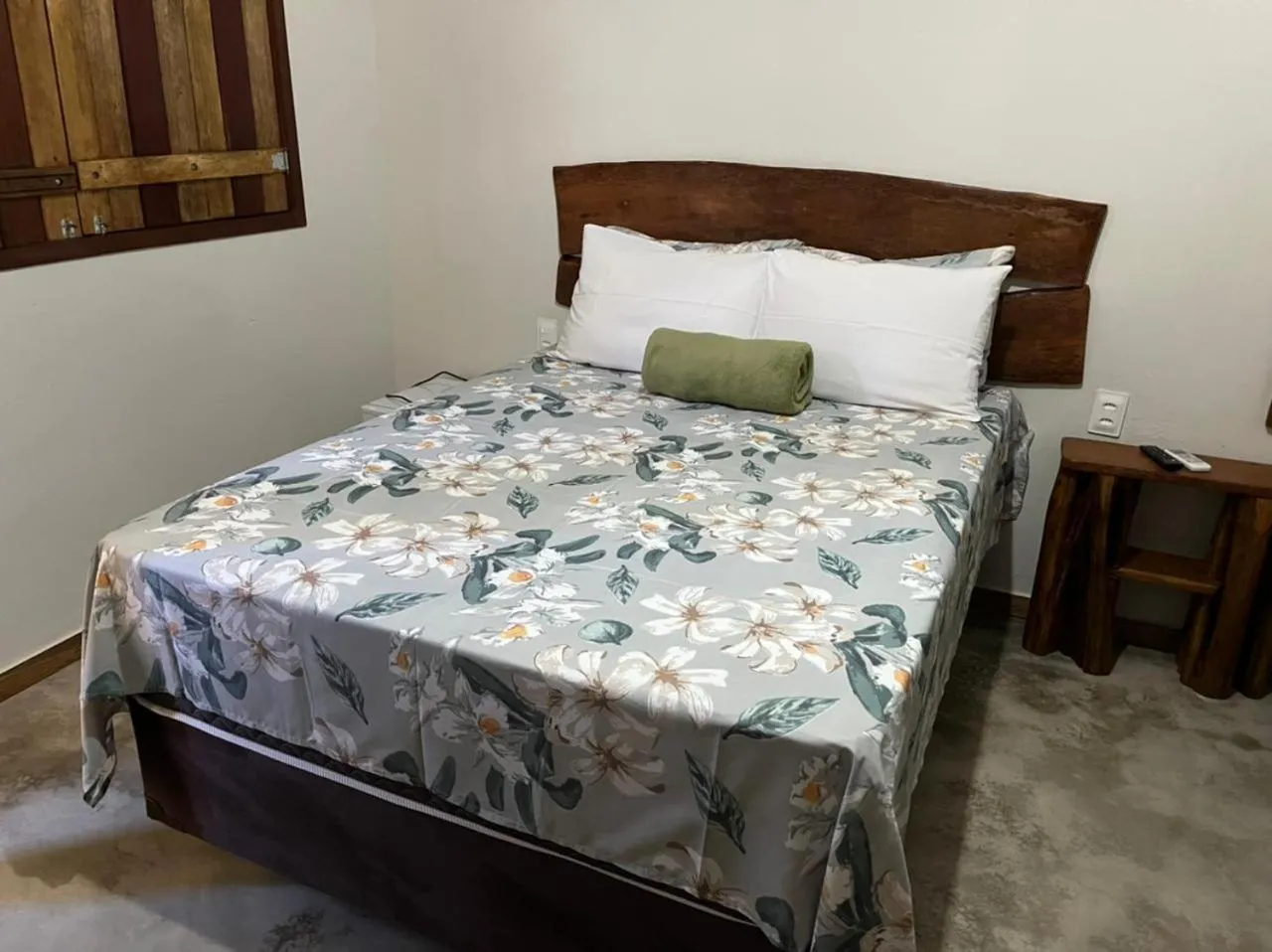 Bed in Pousada Milagres do Embaúba