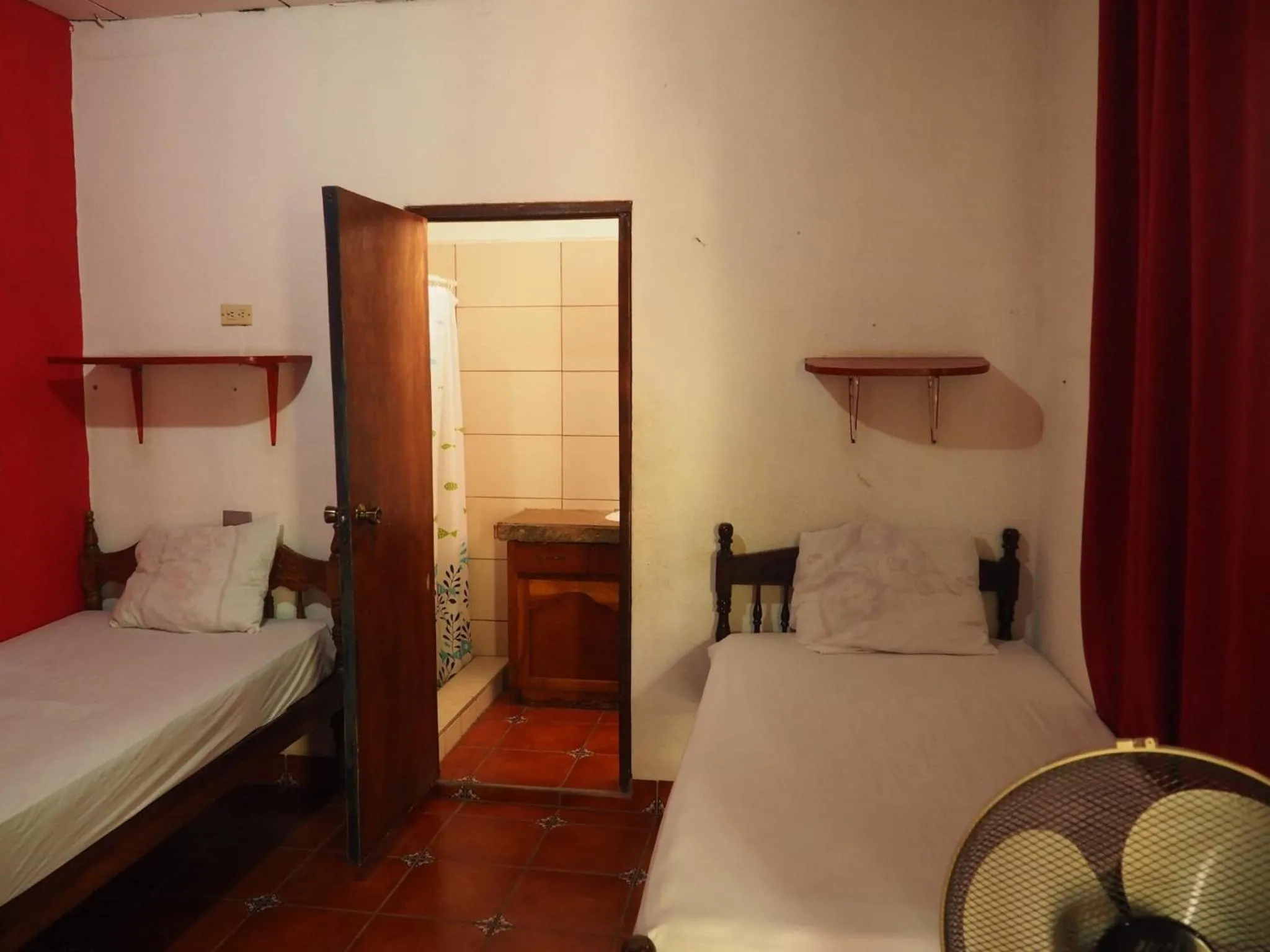 Bed in Hostal Vacaciones Nicas