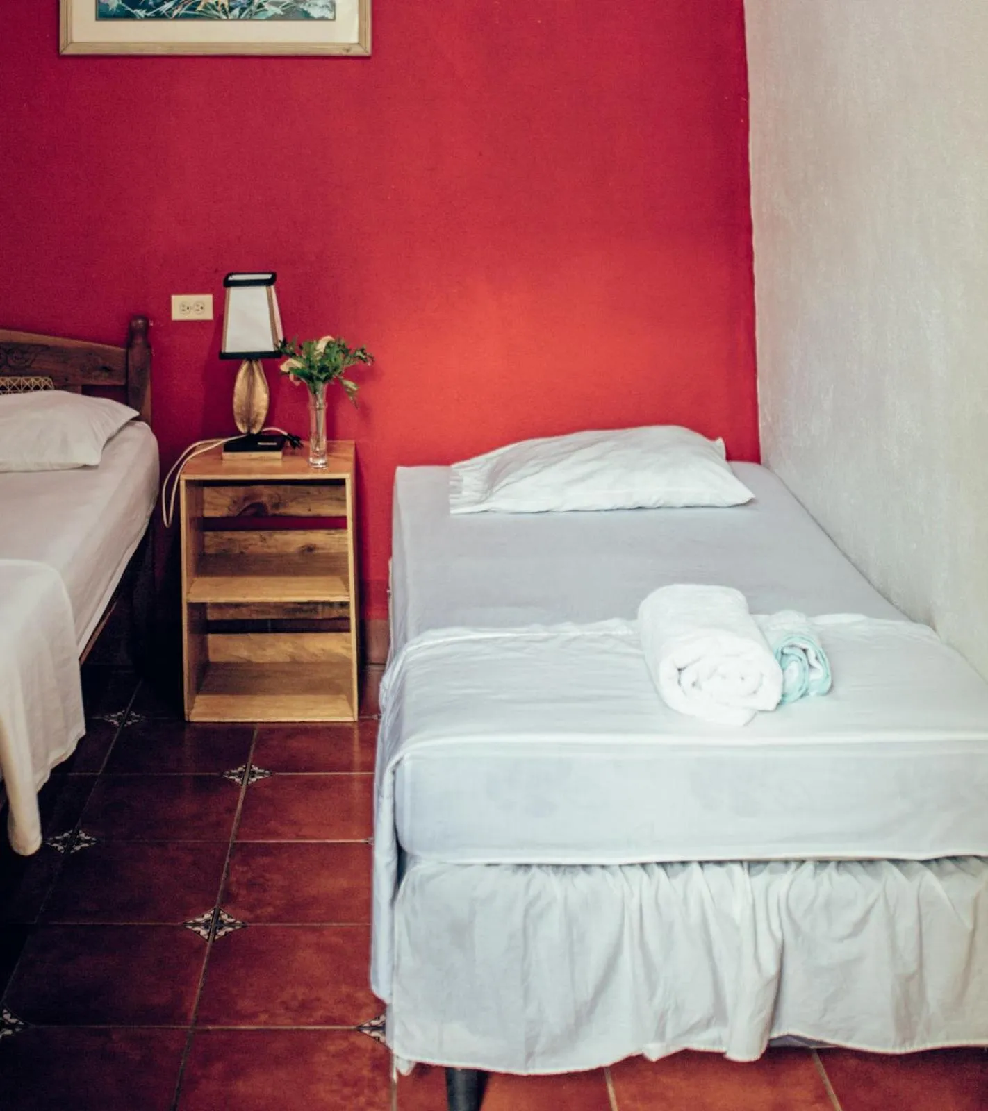 Bed in Hostal Vacaciones Nicas
