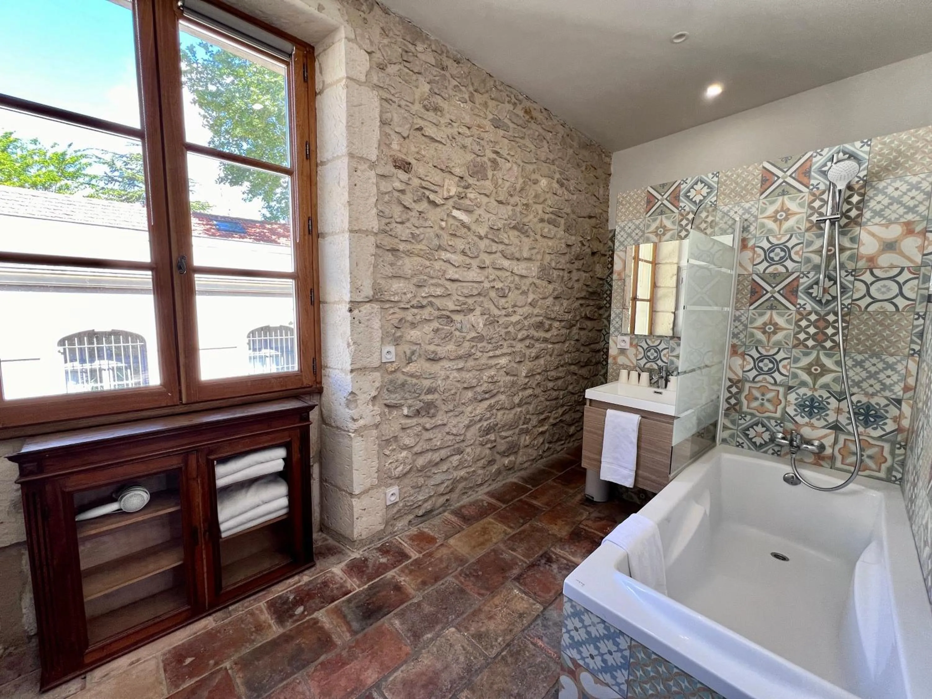 Bathroom in Hotel Majestic