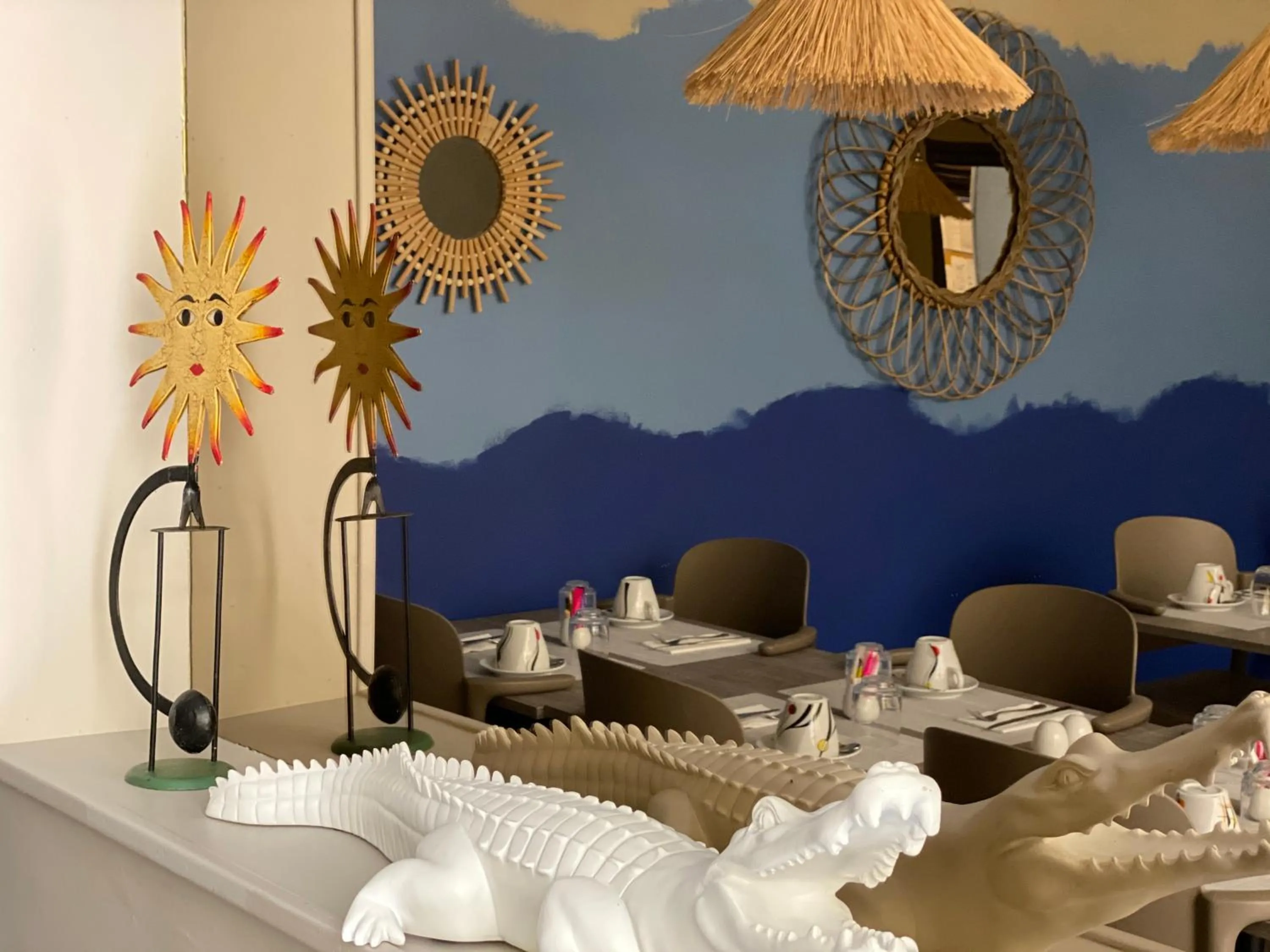 Decorative detail in Hotel Majestic