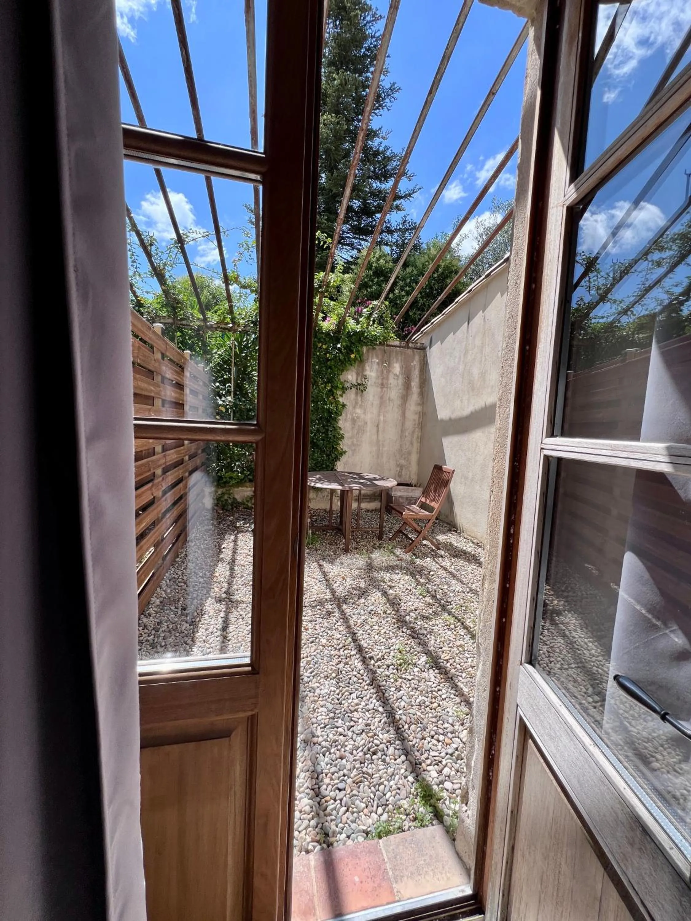 Patio in Hotel Majestic