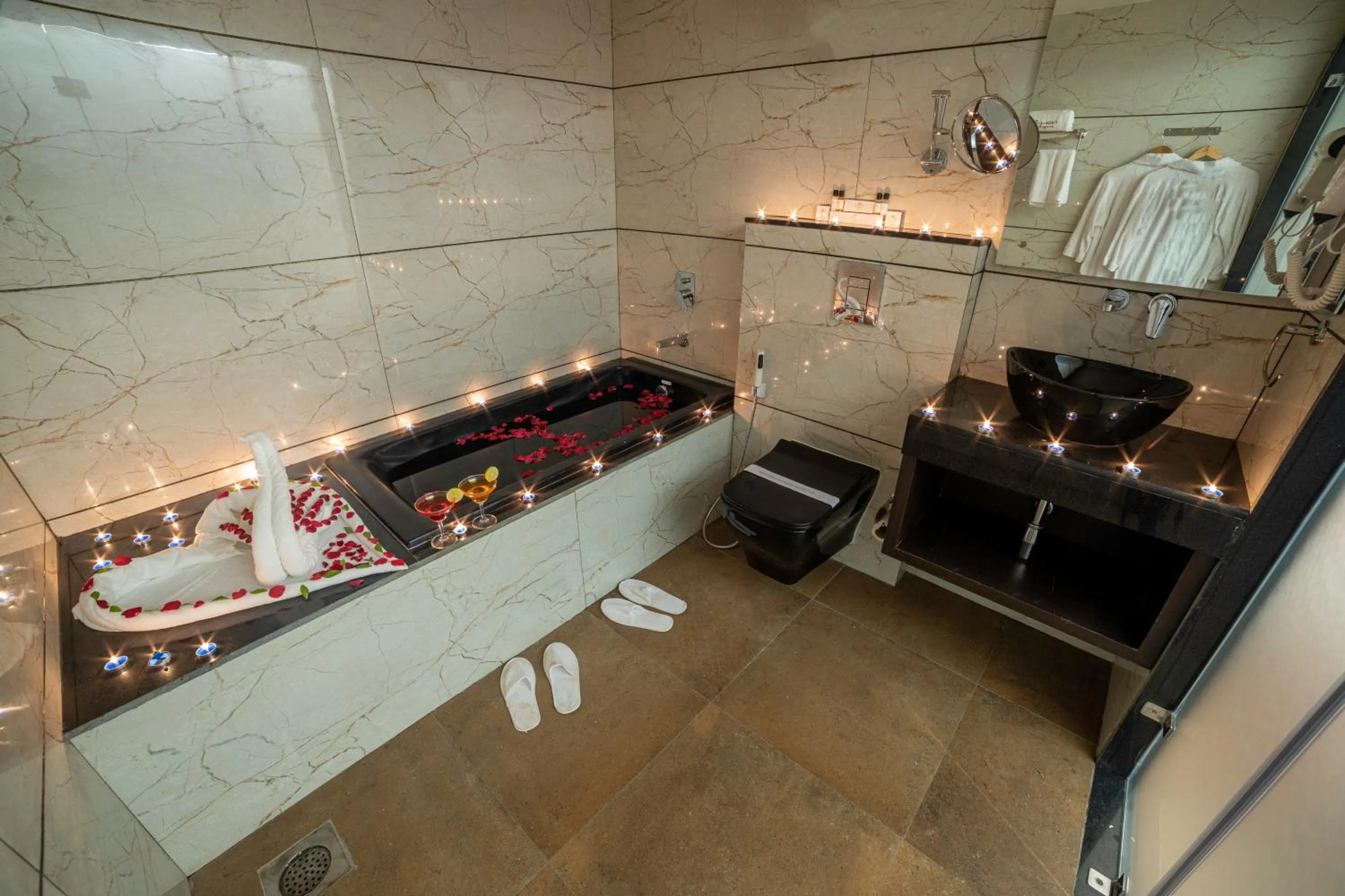 Toilet in Divan Clarks Inn Goa