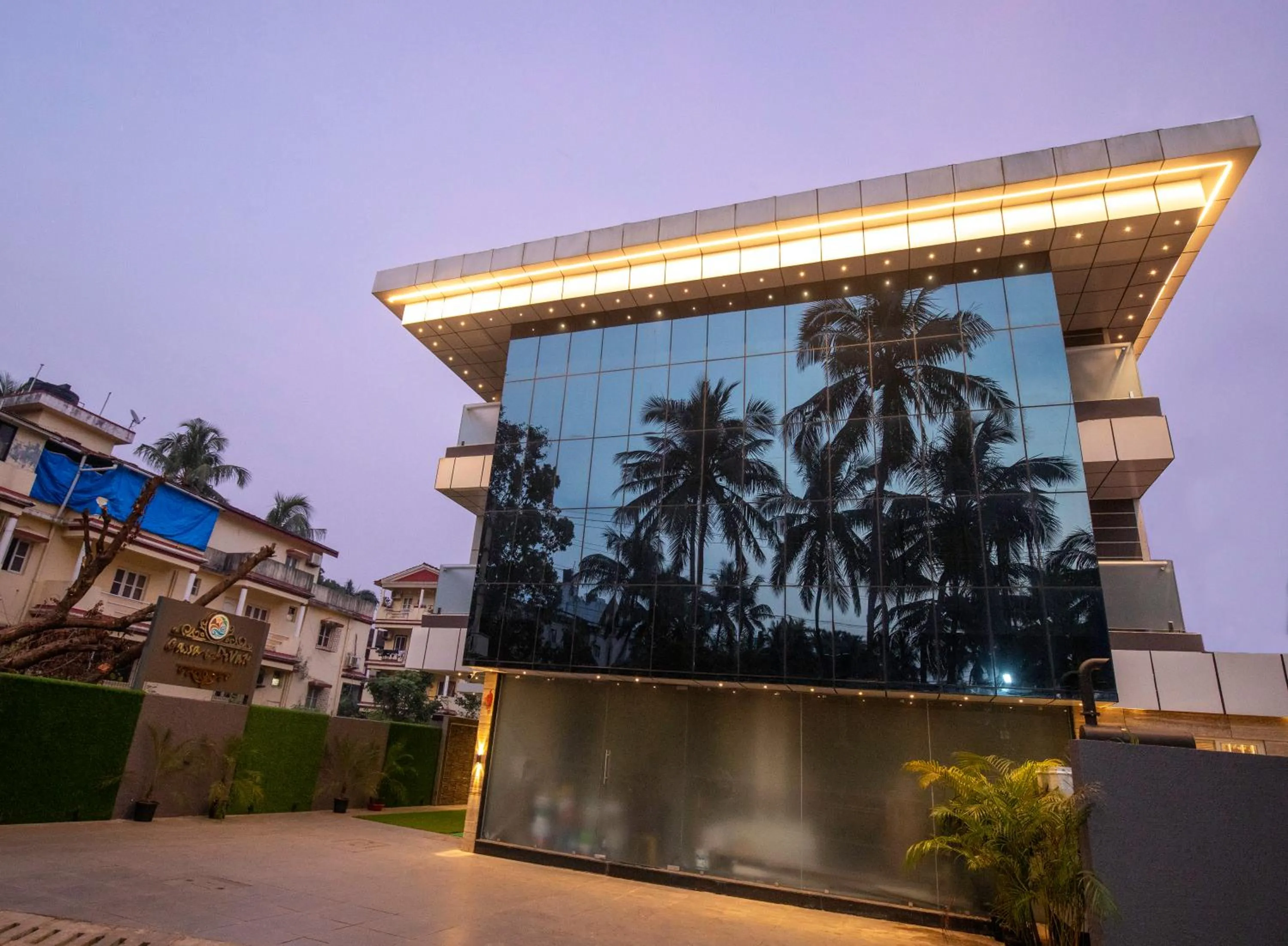 Property building in Divan Clarks Inn Goa